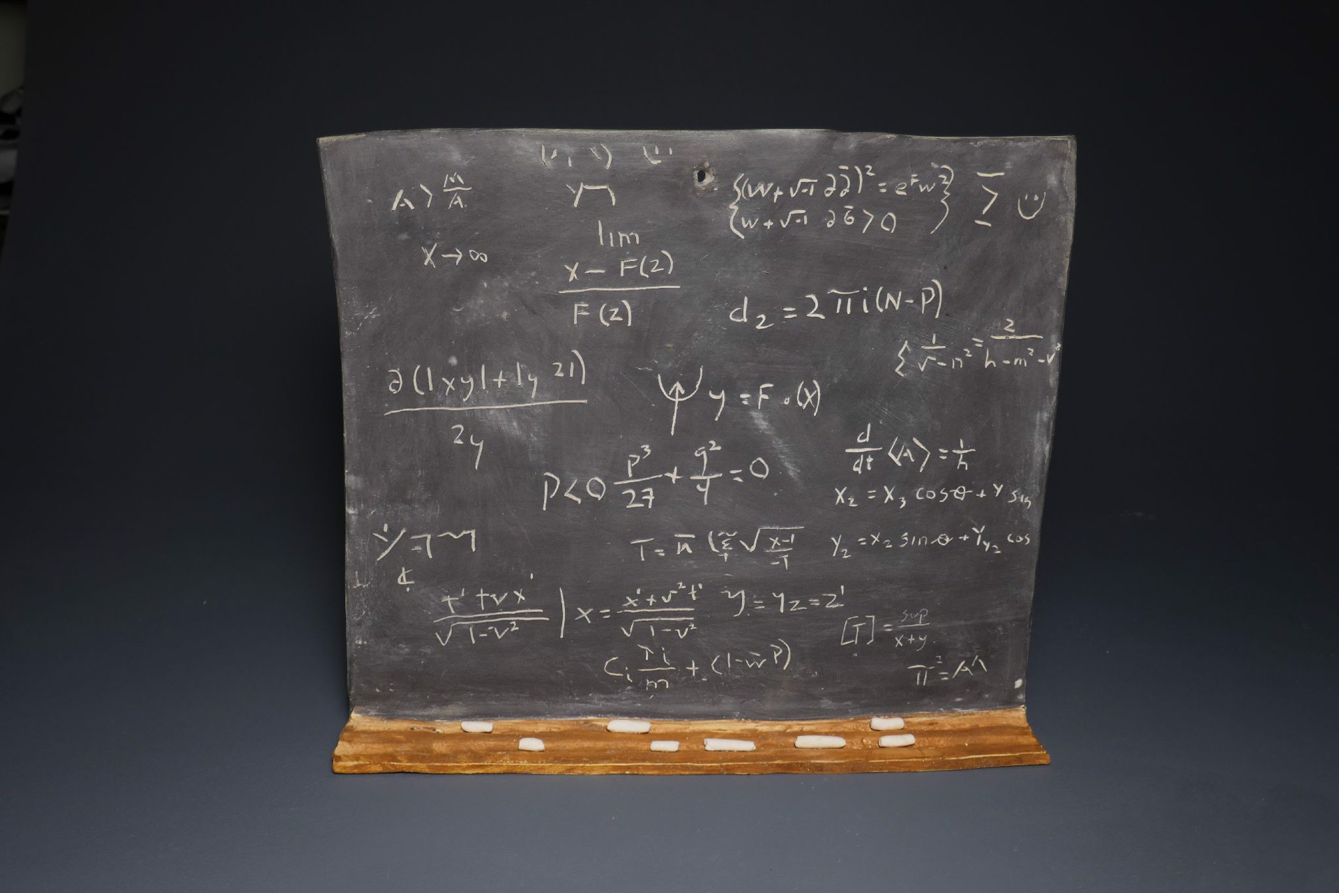 Blackboard with Chalk Tray by Andy Matlow