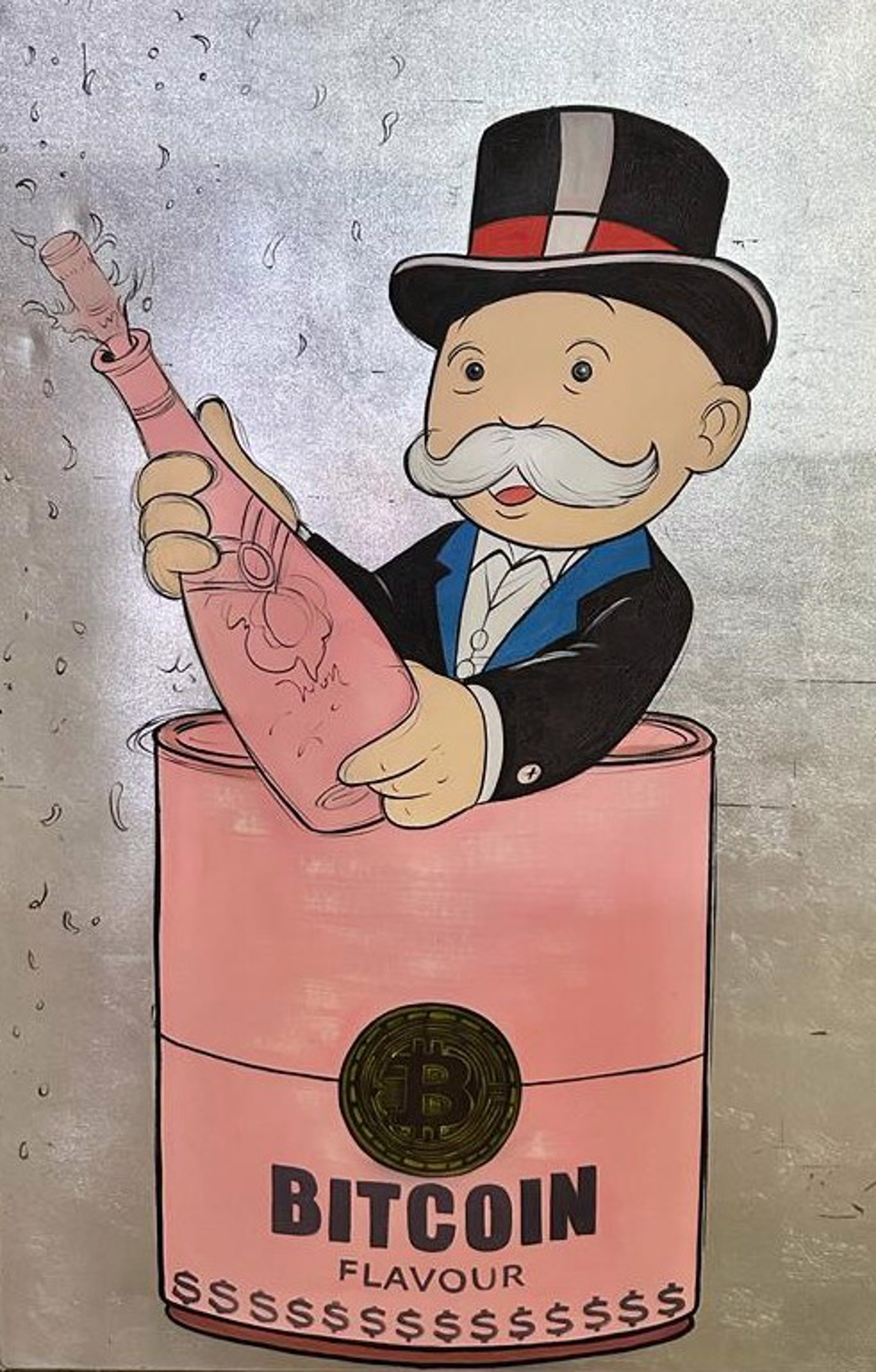 Monopoly Man - Bitcoin Flavour by BuMa Project