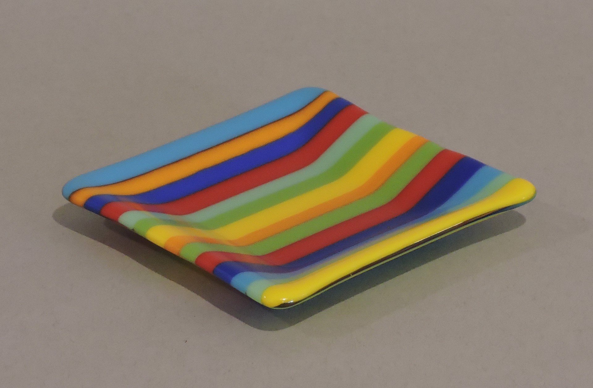Multi-Stripe Catchall by Engler Glass