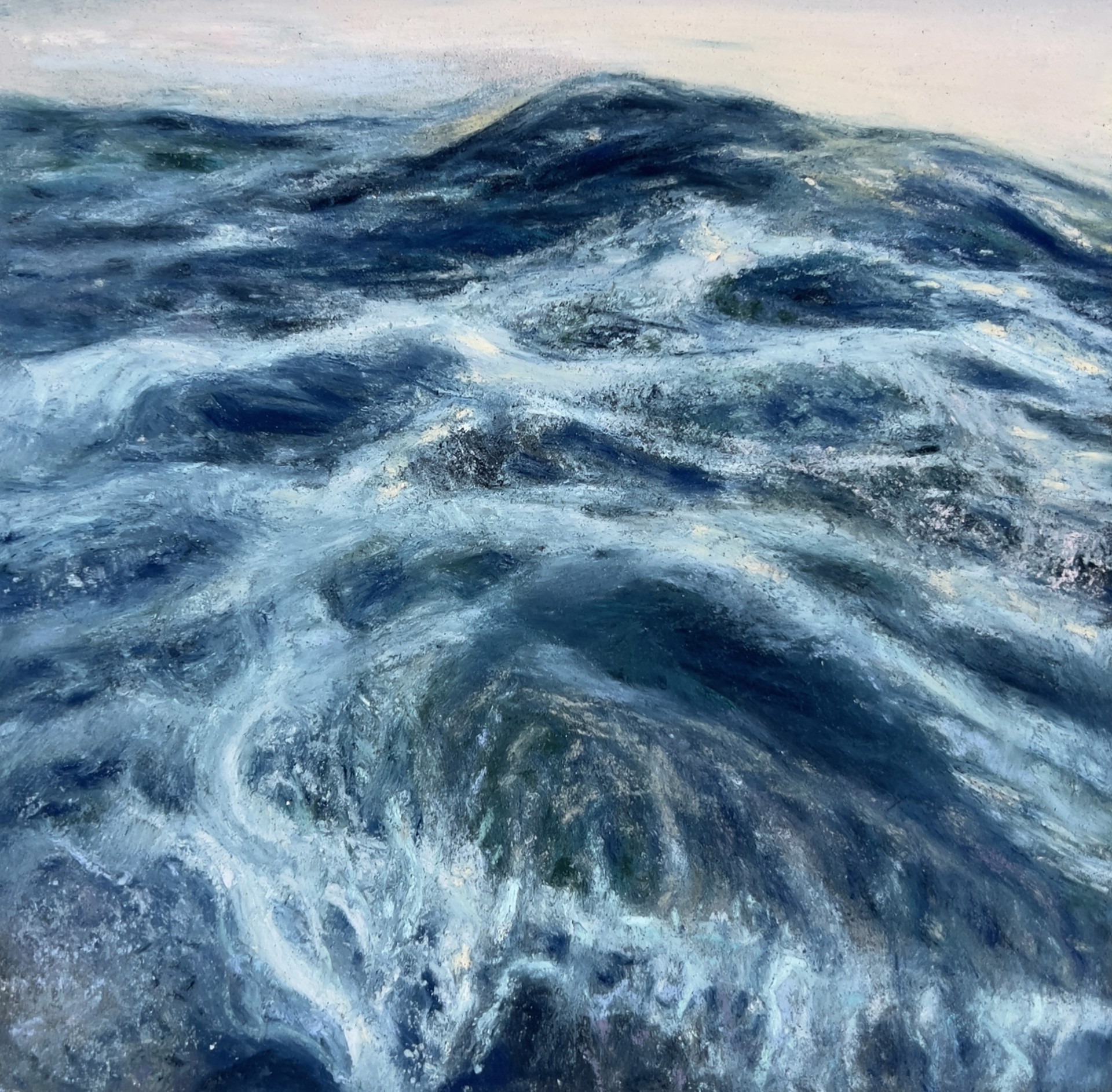 Waves mountains high II by Elena Degenhardt