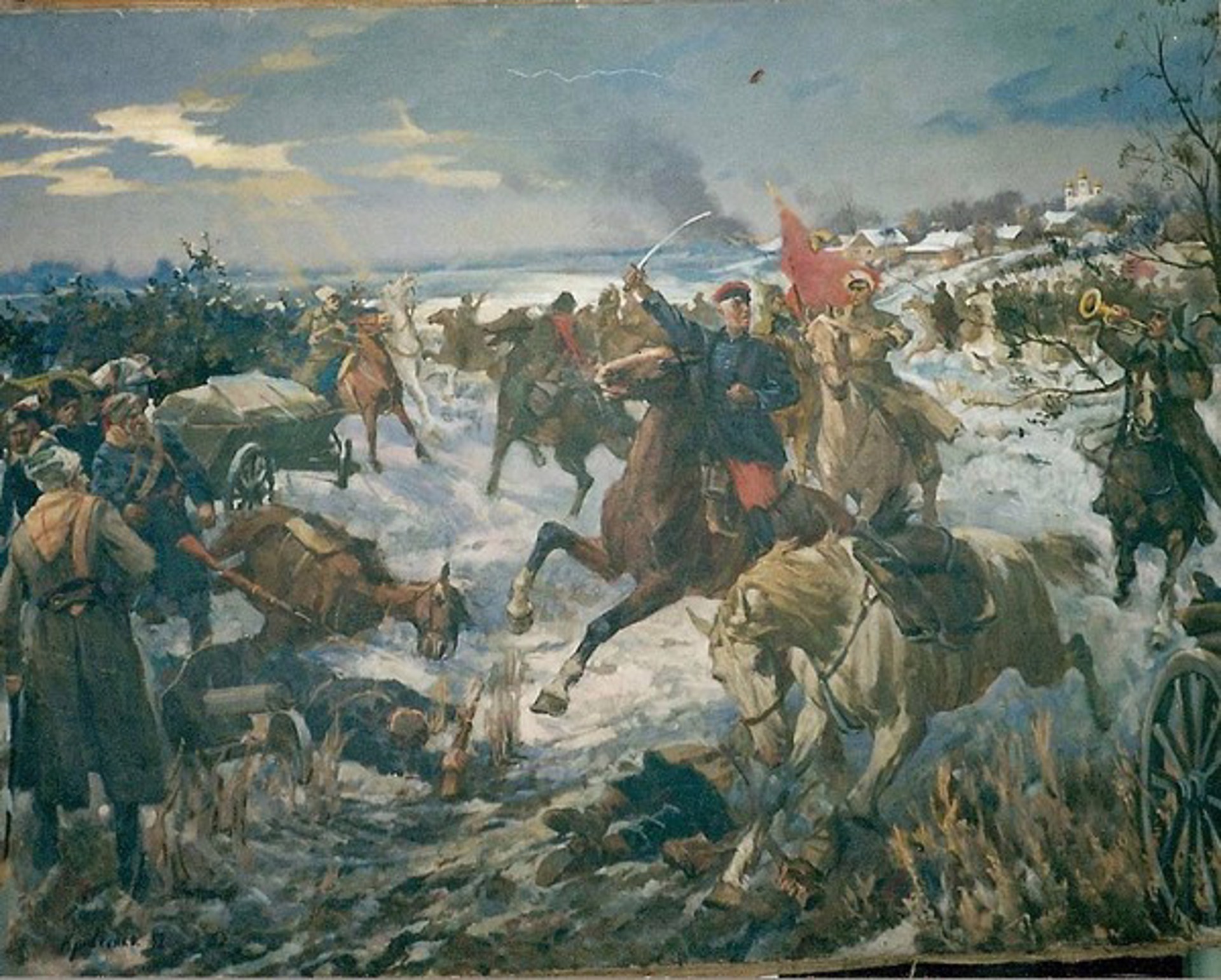 Battle by Viktor Kravchenko