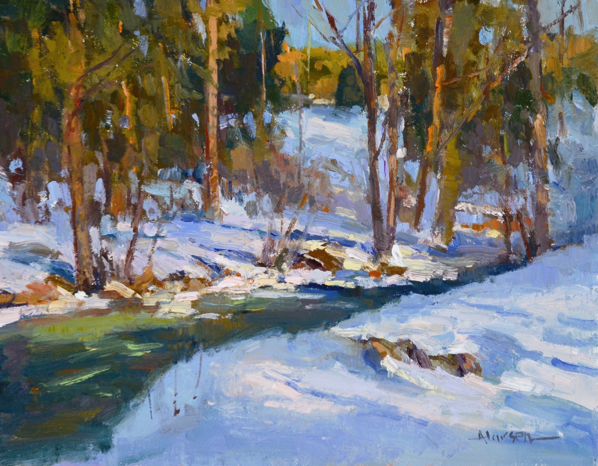 Beecher Creek Warmth by Ann Larsen