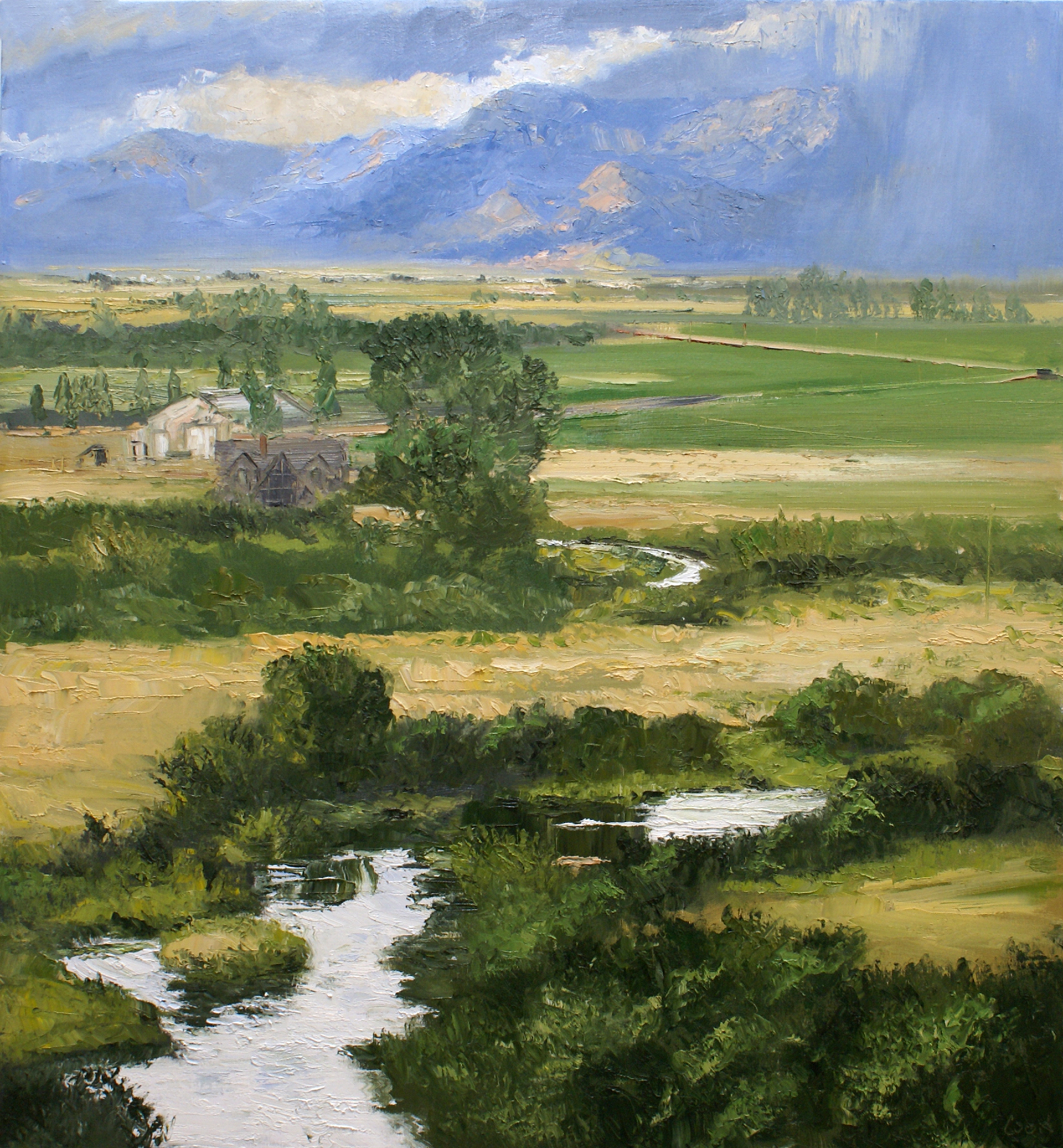 Afternoon Rain Showers - Silver Creek by James Cook