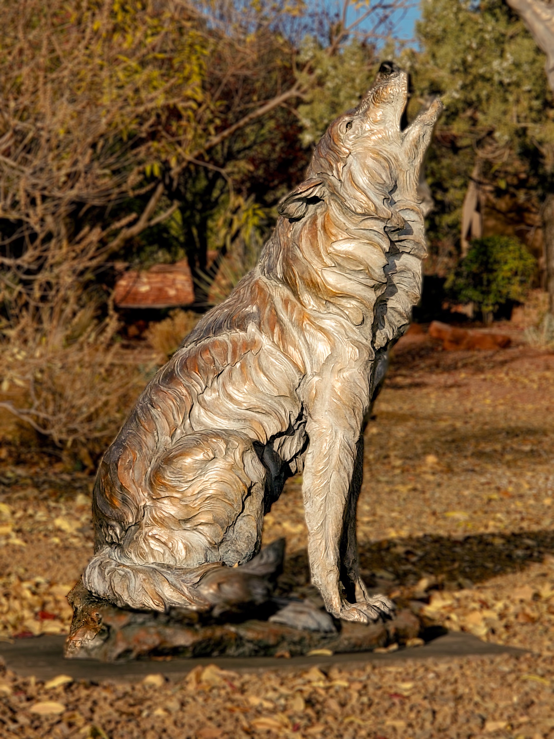 The Howling Wind (Life Size) (Edition of 1 to 8) by Ken Rowe