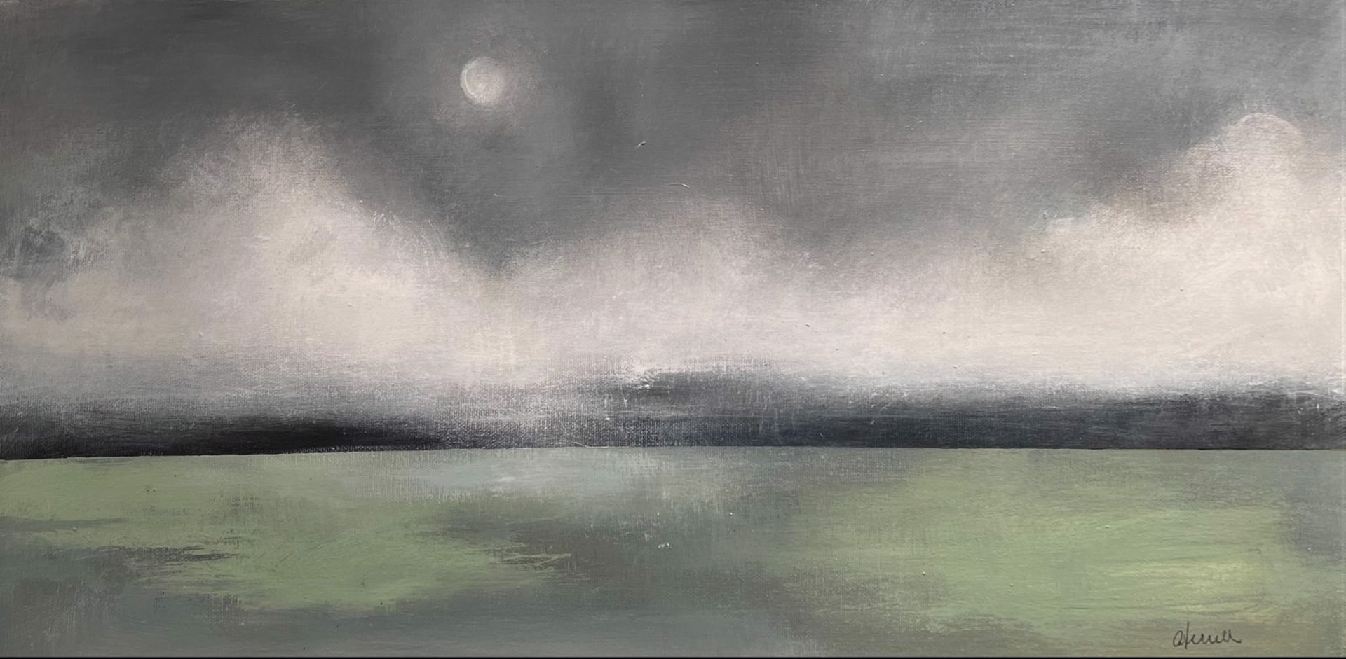 Moonrise (Framed) by Ashley Terrell