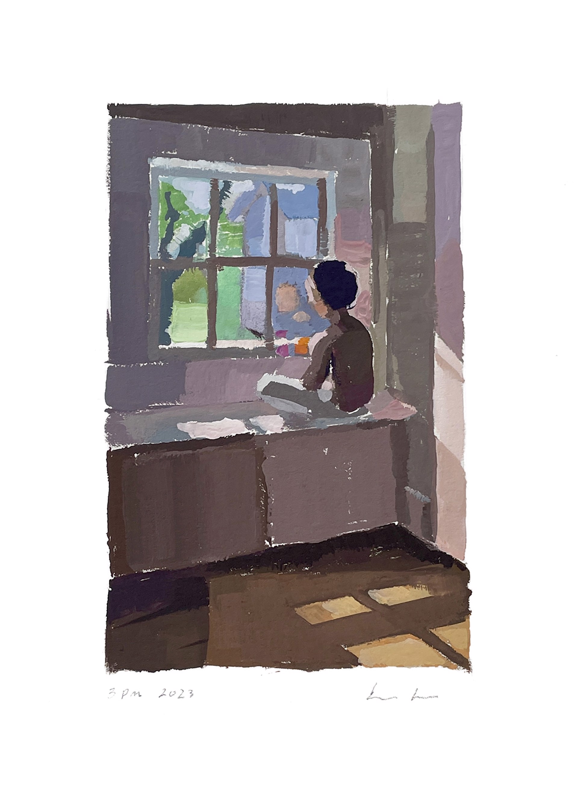 3 PM (Study) by Caitlin Winner