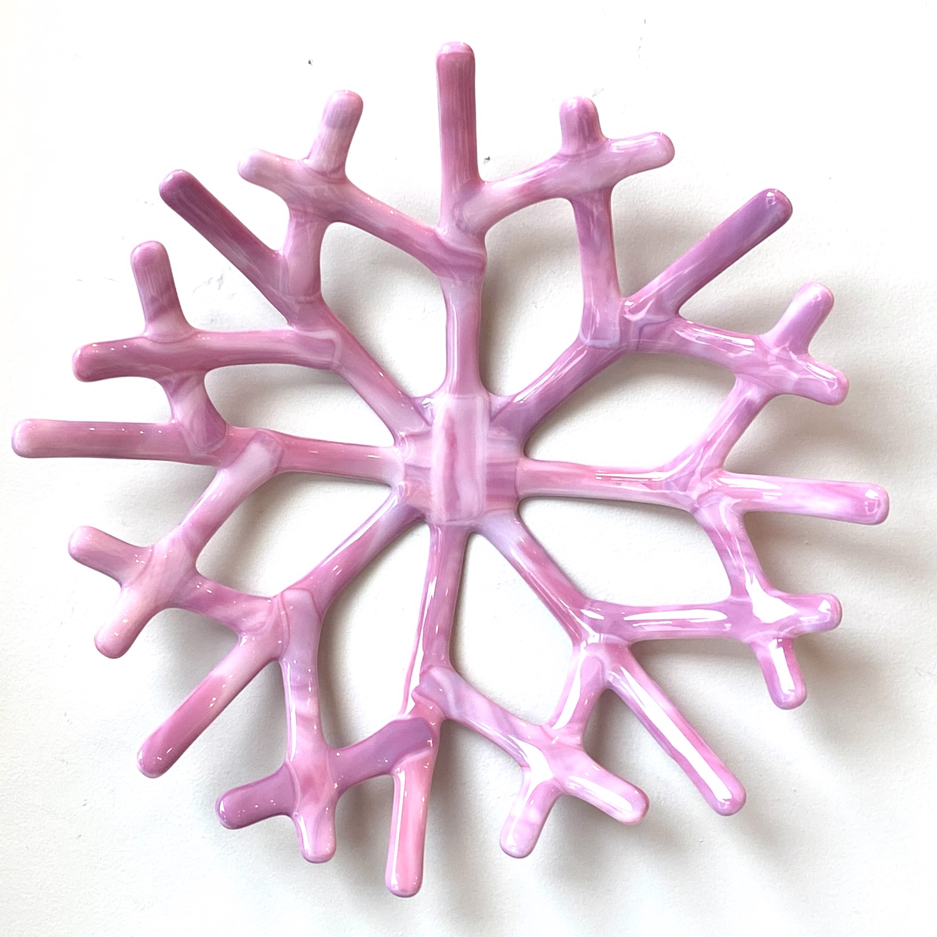 Sea Glass Pink/White 16" - GR23-16PW by Greg Rawls