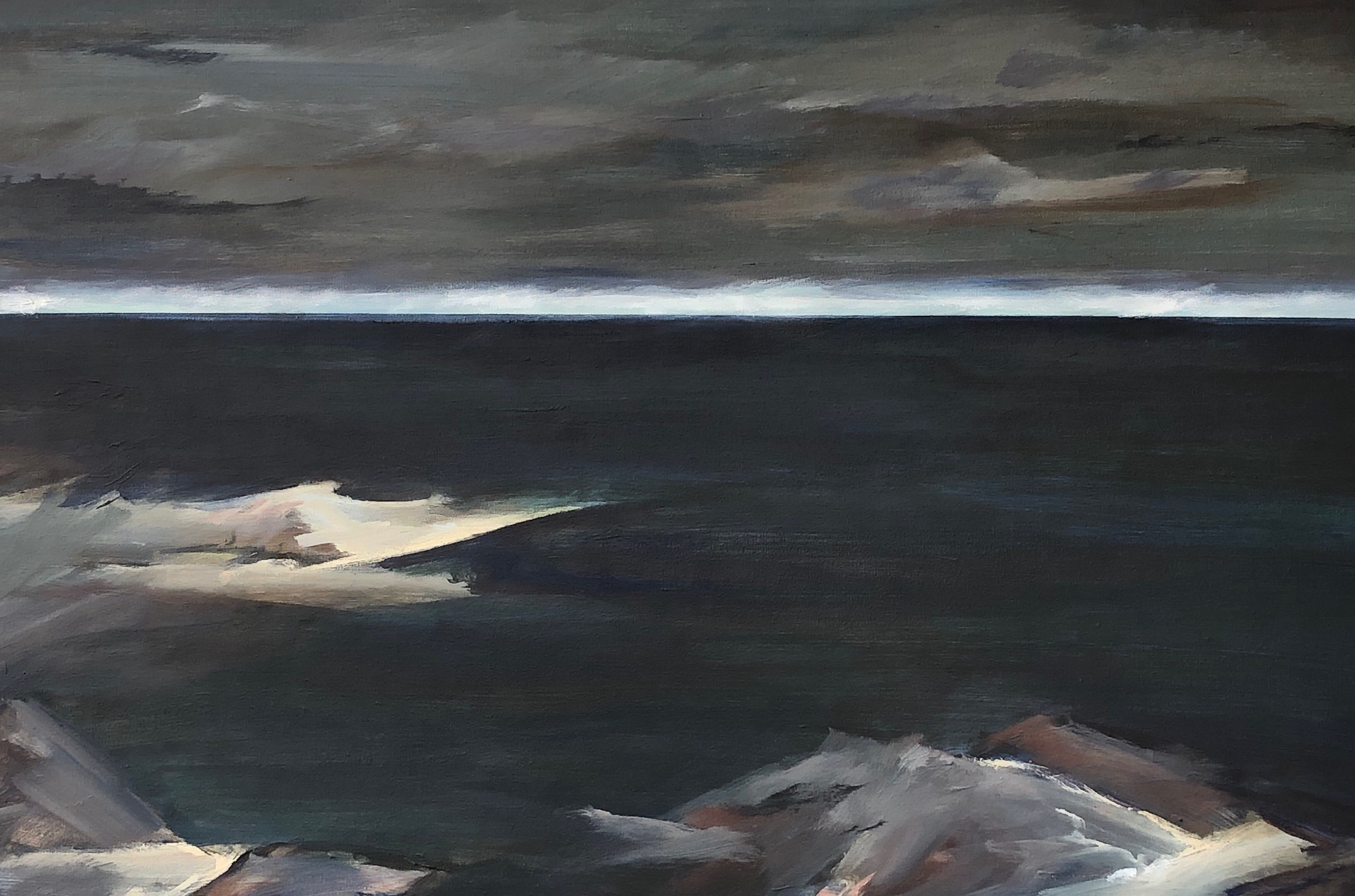 Toward a New Day I by William Crosby