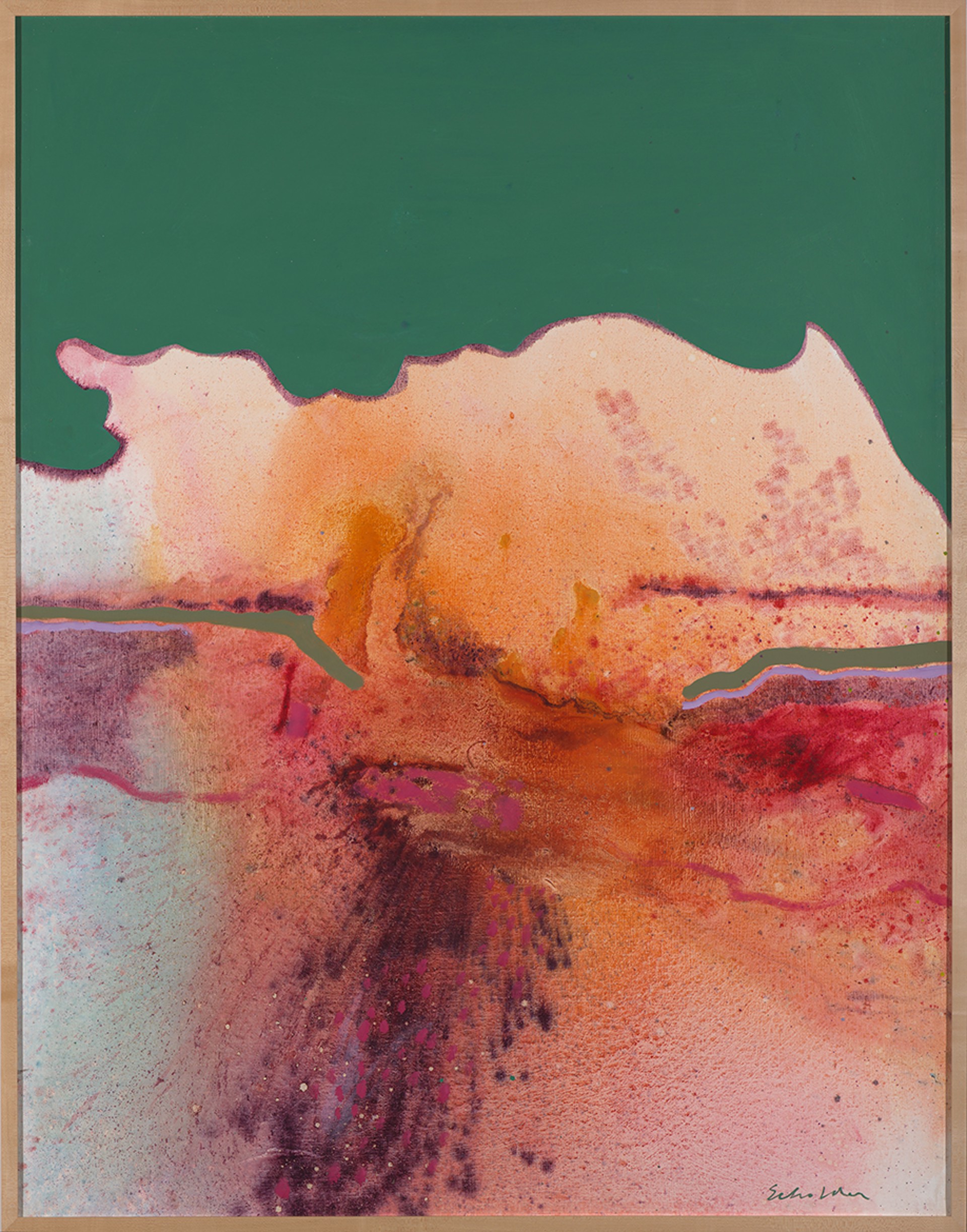 Land Explosion by Fritz Scholder