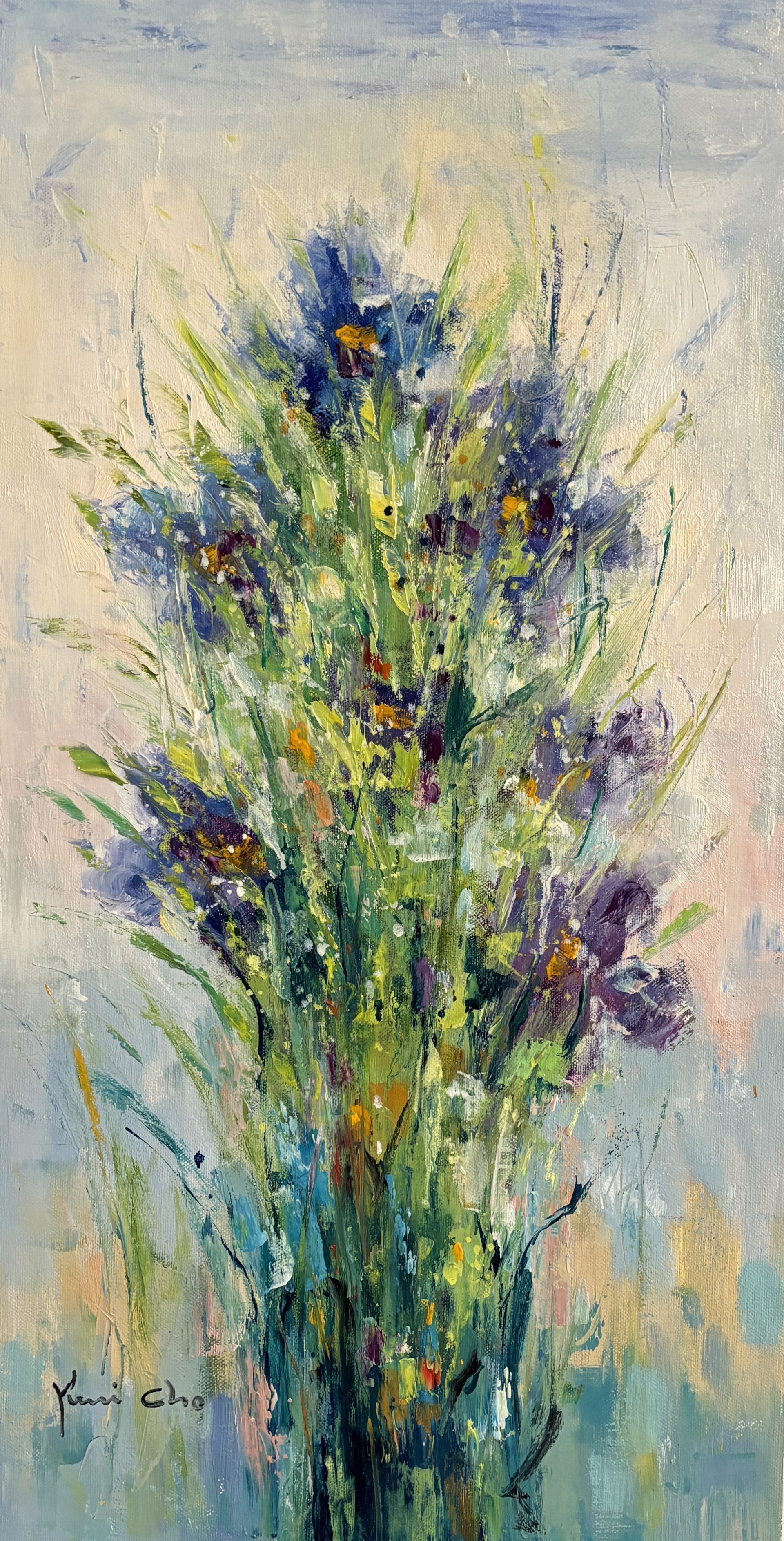 BOUQUET WITH PURPLE by YUNI CHO