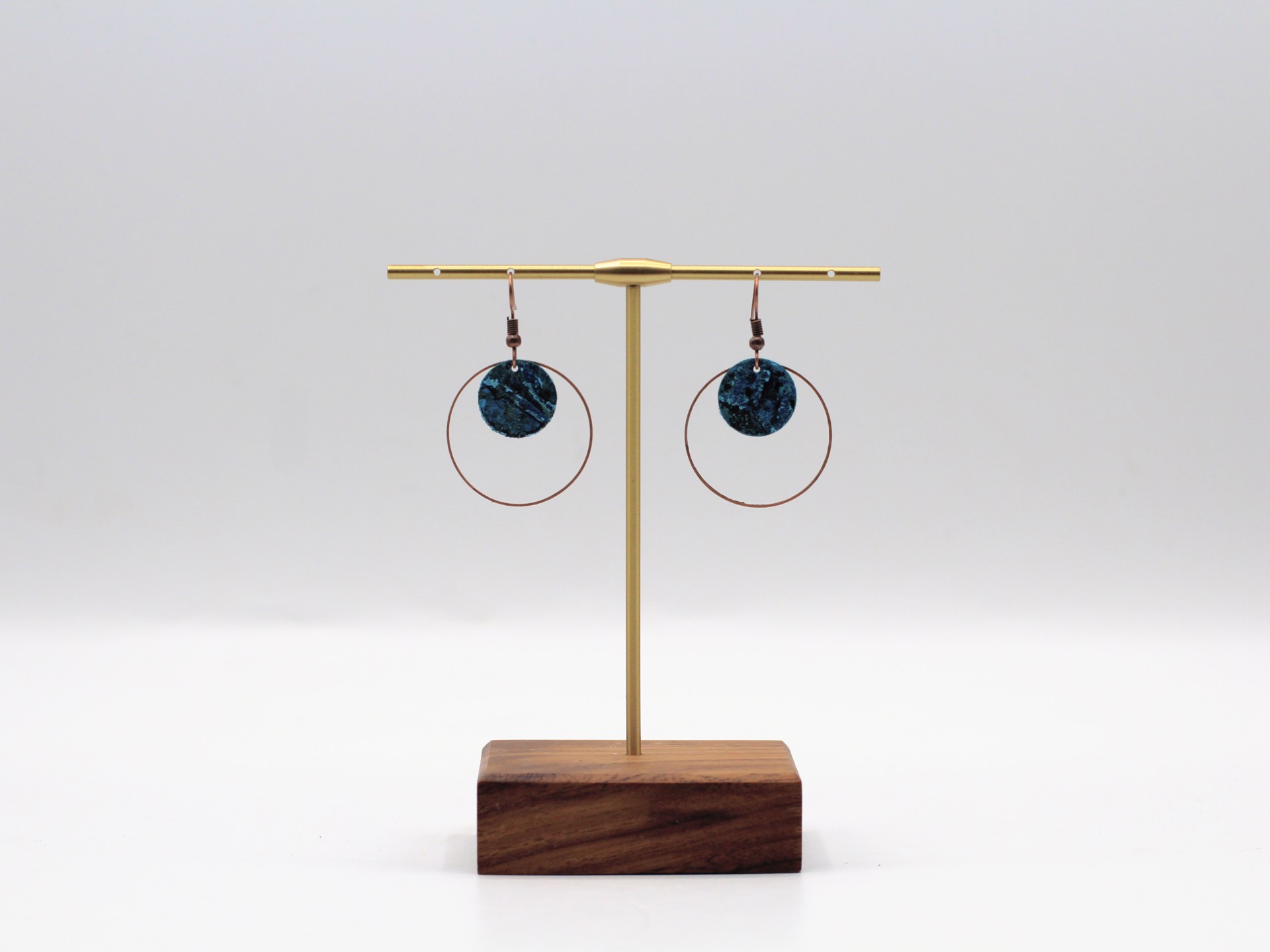 Double Cirlce Earring by Kay Langland
