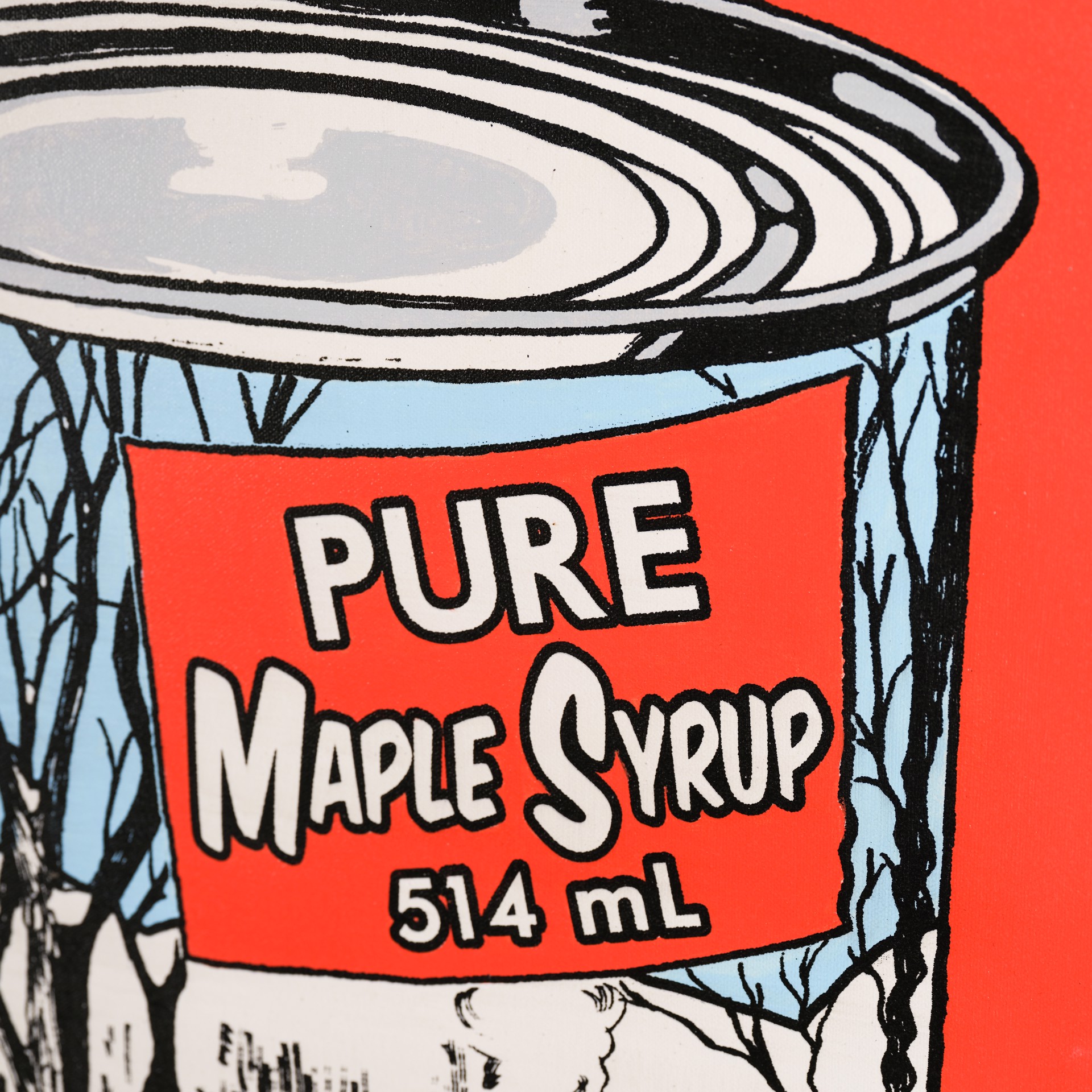 Maple Syrup (Red/Blue) by Whatisadam