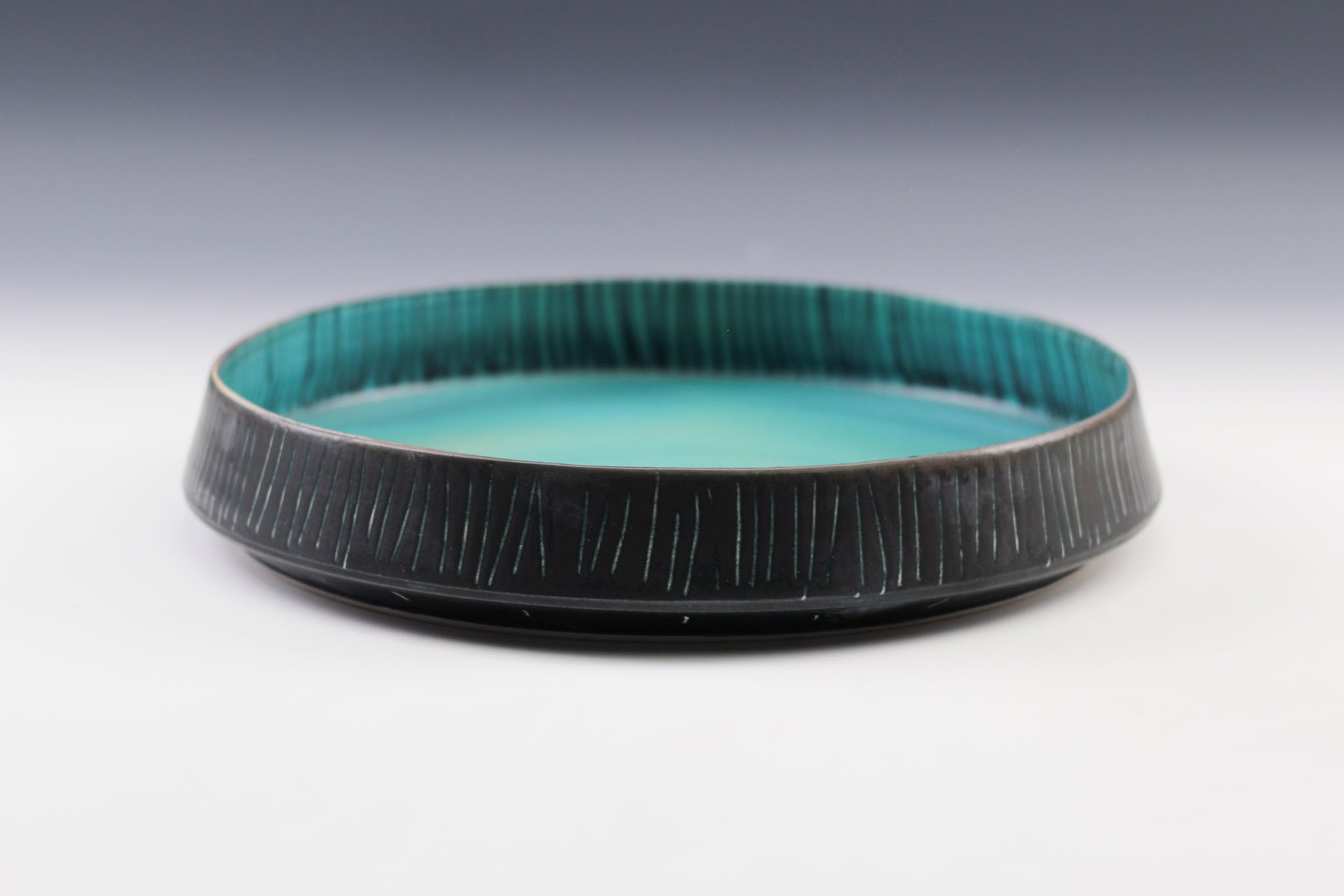 Large Low Bowl by Delores Fortuna