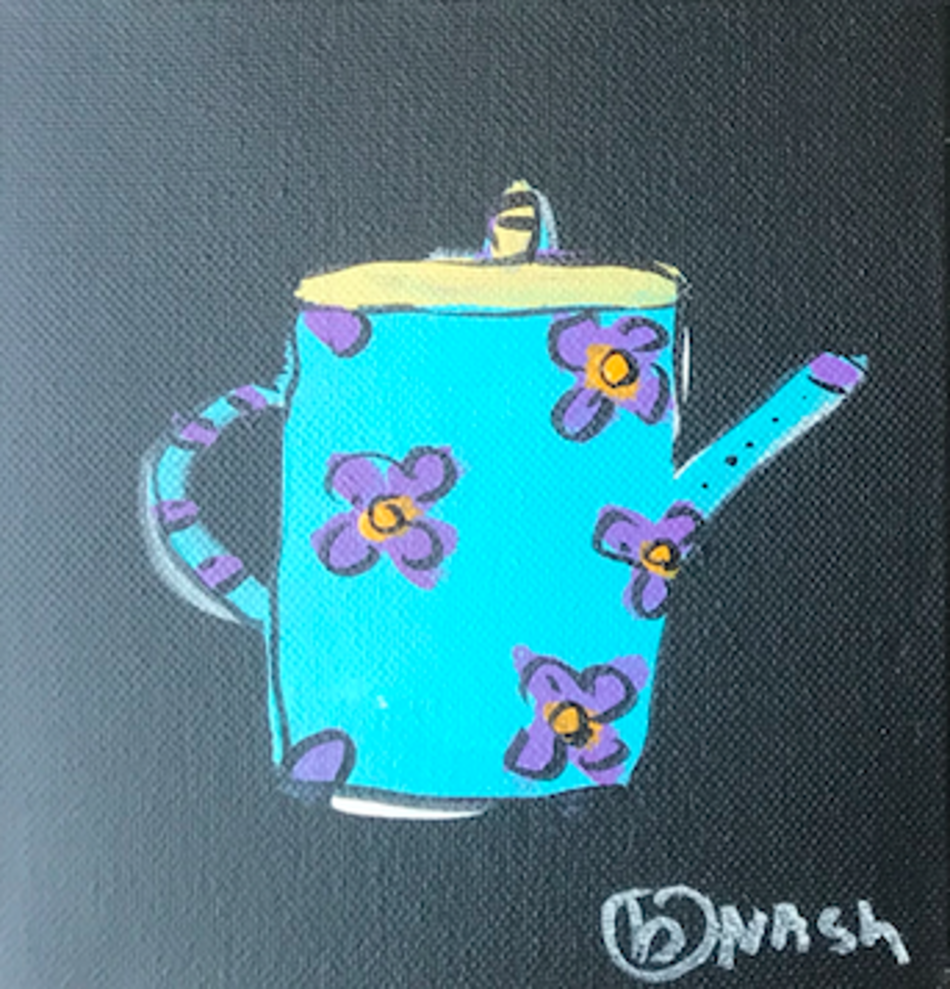 Mini Teapots 2 by Brian Nash