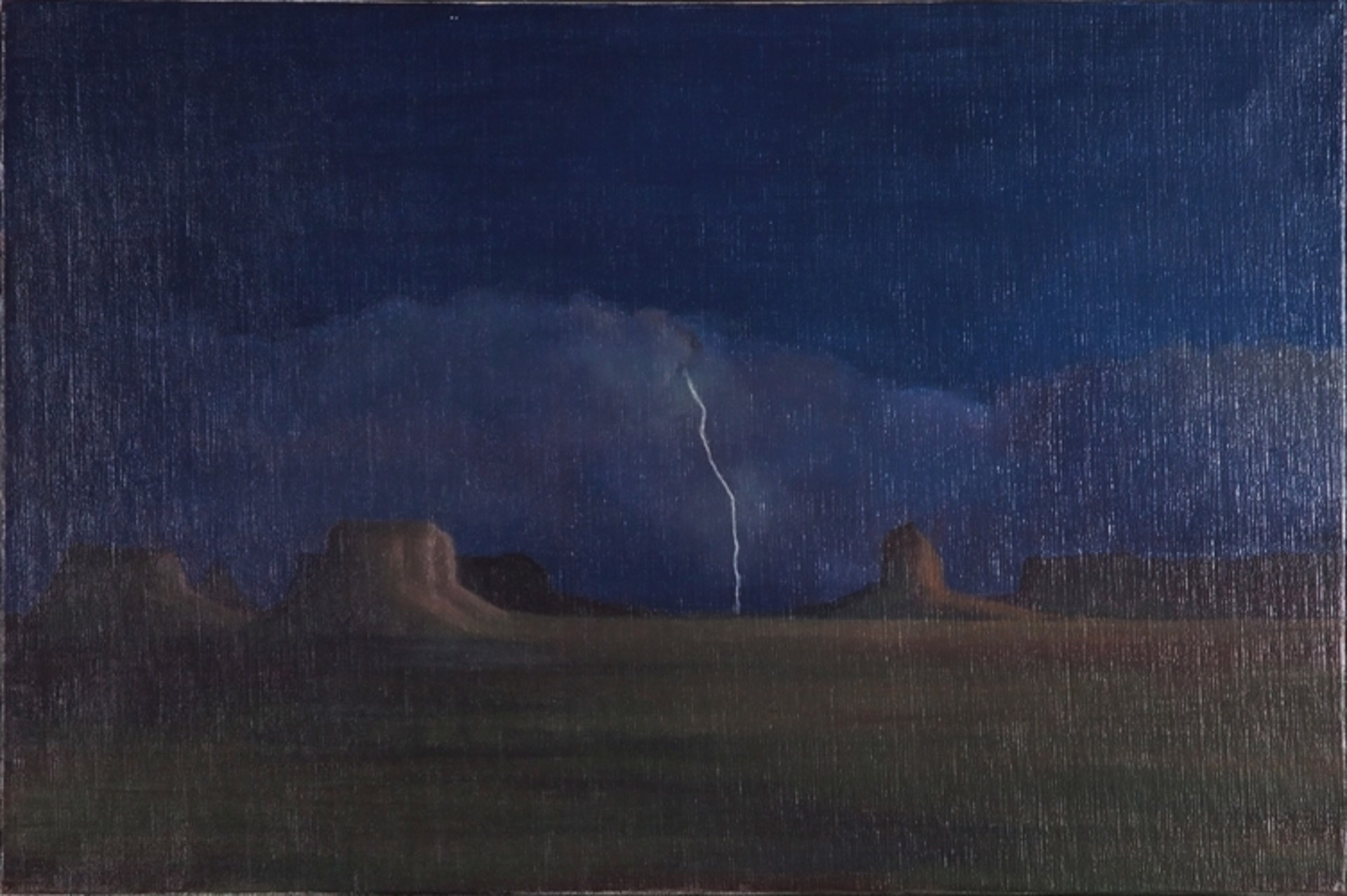 Lightning in the Desert by April Gornik