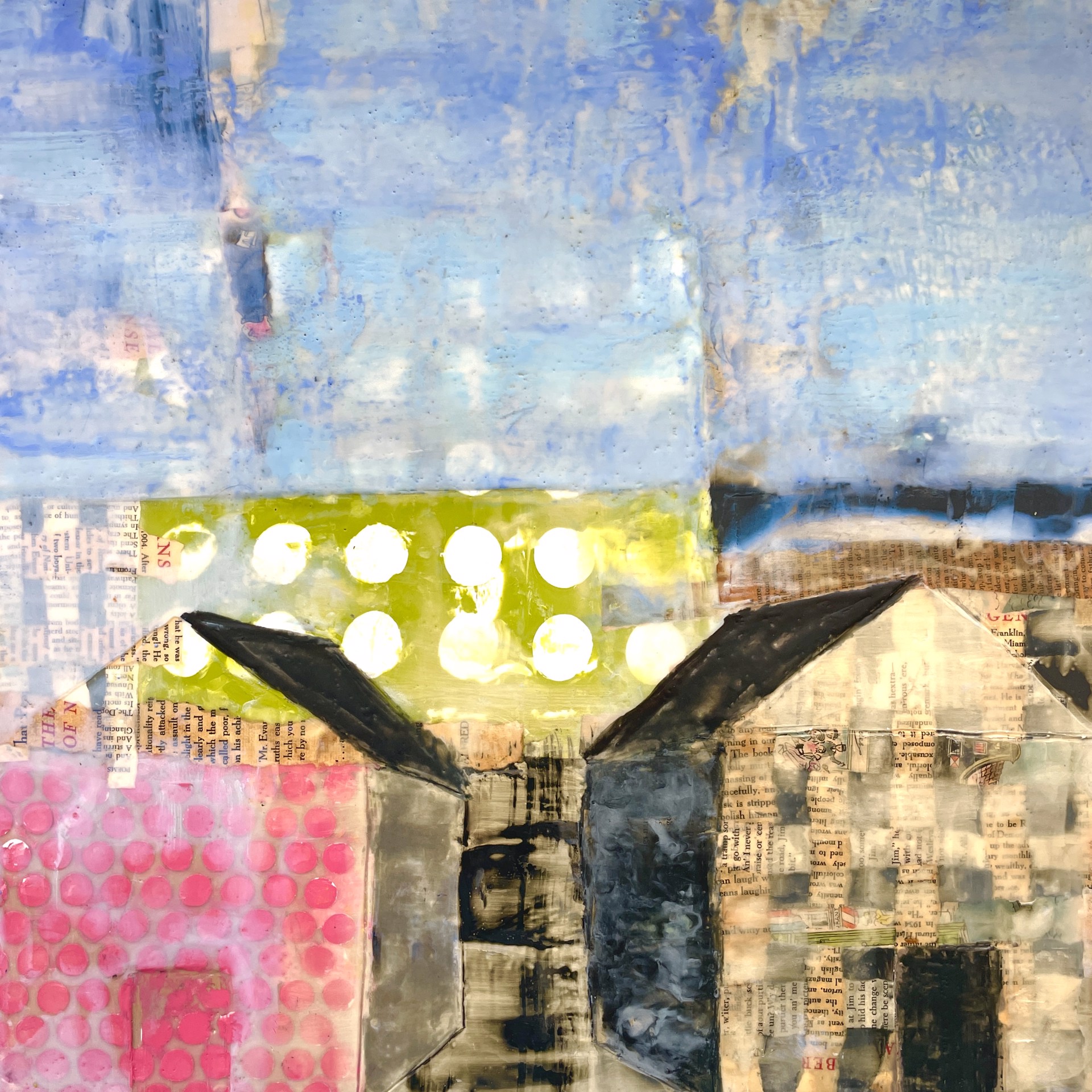 Beneath the Surface Series: Houses Side by Side by Willa Vennema