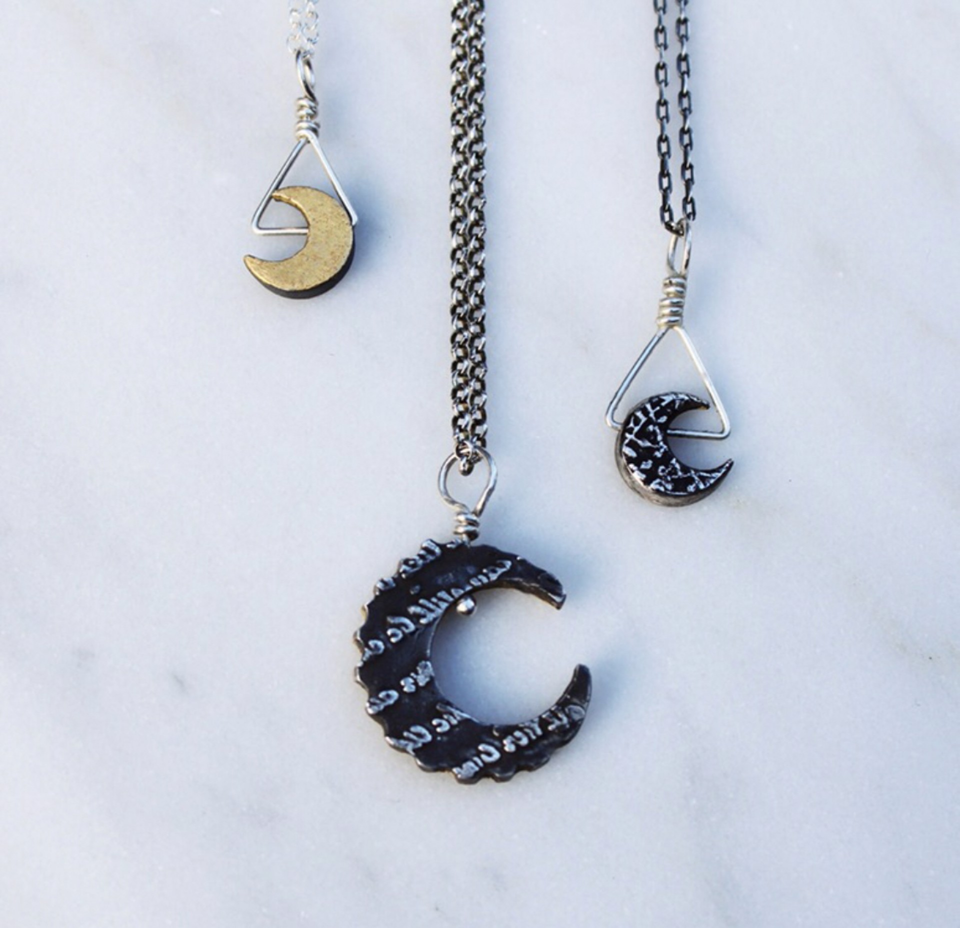 Moon Lace Necklace by Terry Williams Brau