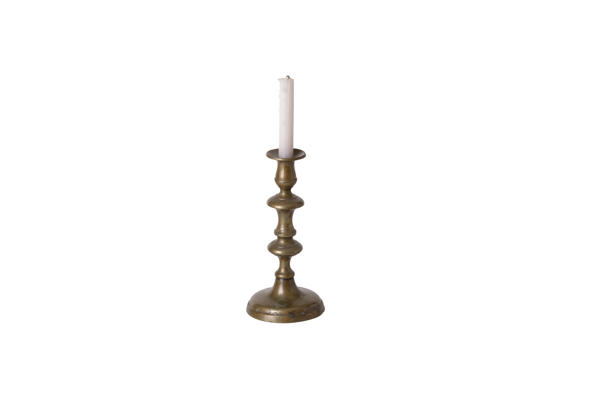 Brass Candle Holder by Unknown