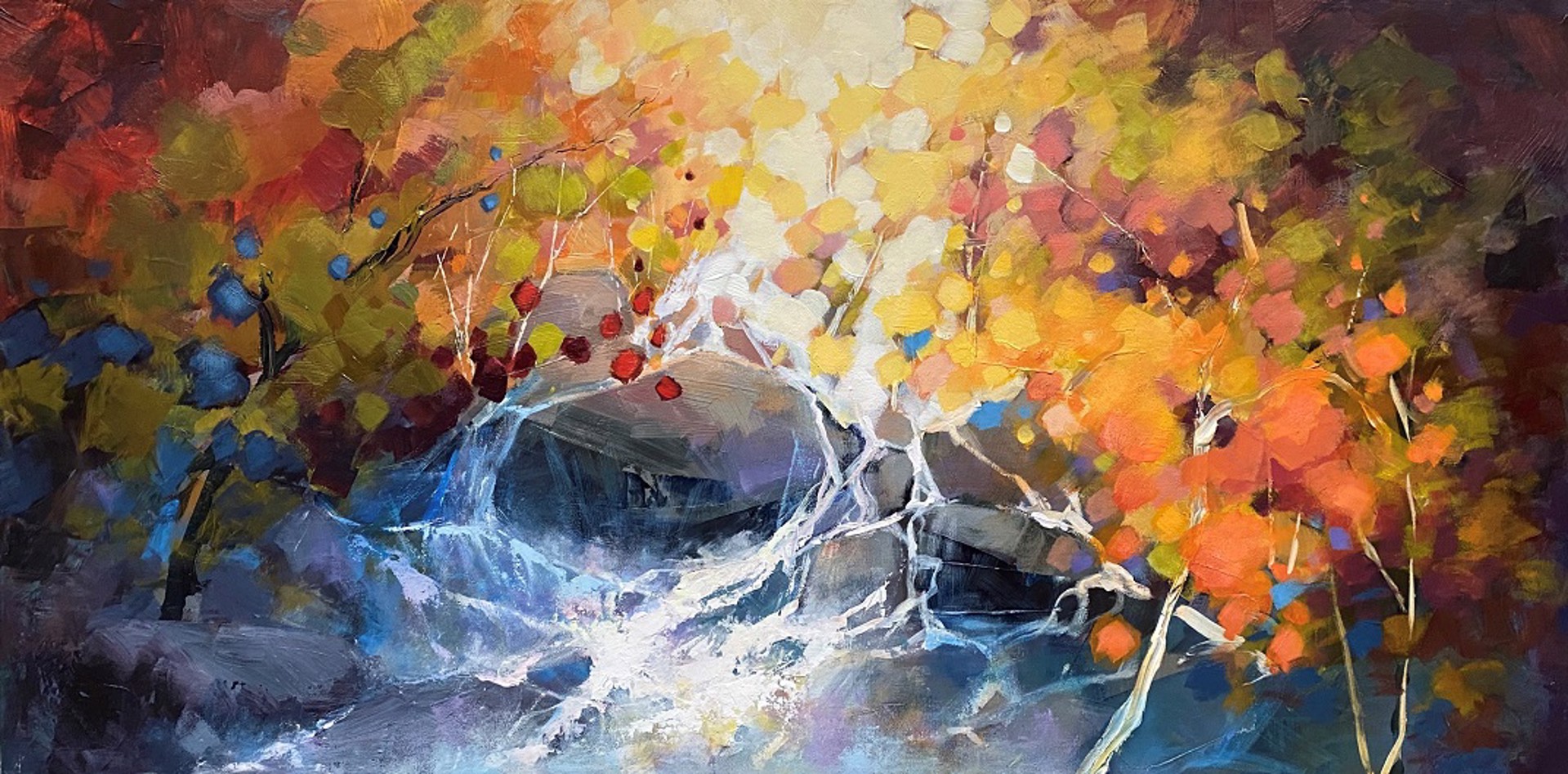 Sheltering Ribbons by Linda Wilder