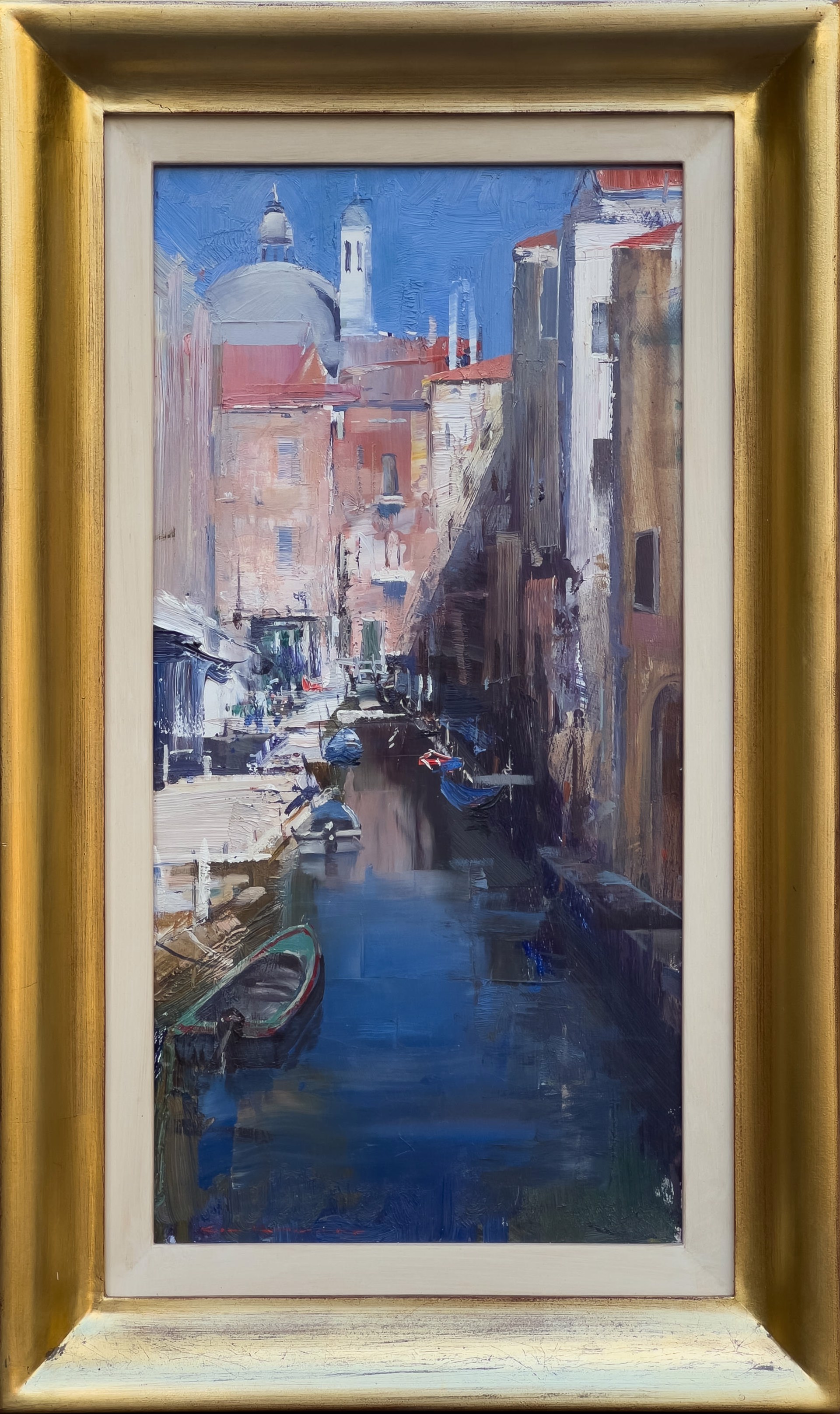 A Quiet Canal, Venice by Ken Knight