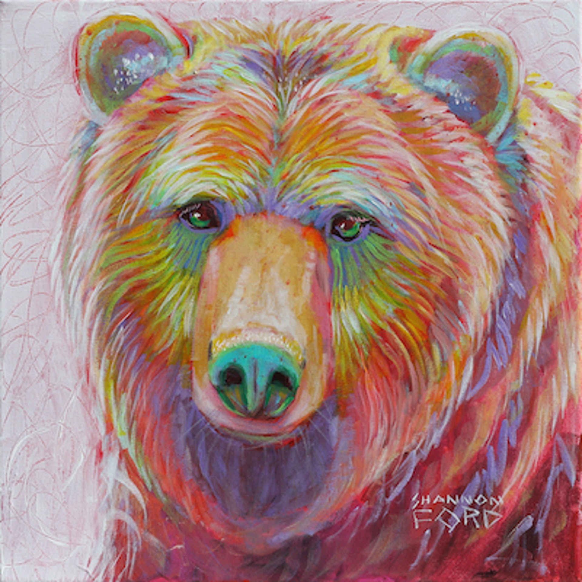 Sunshiney Grizzly by Shannon Ford