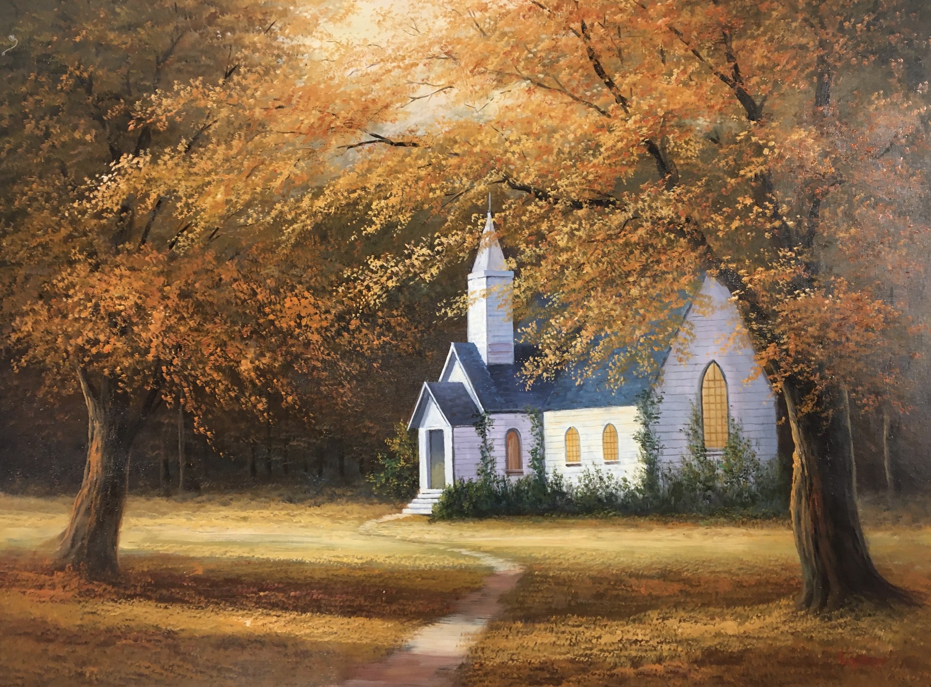 LITTLE CHURCH IN THE COUNTRY by HUMPHREY