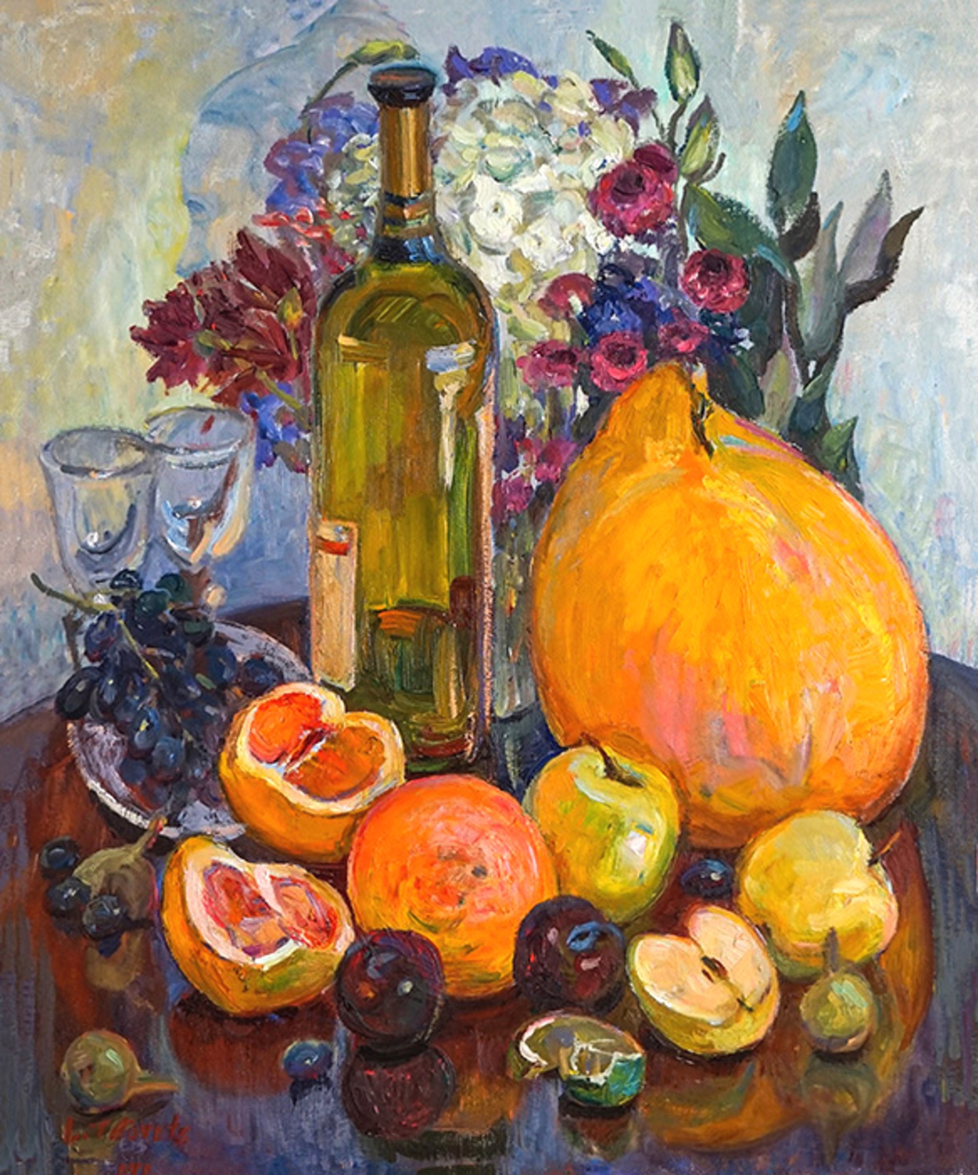 Fruity Wine by Lyuba Titovets