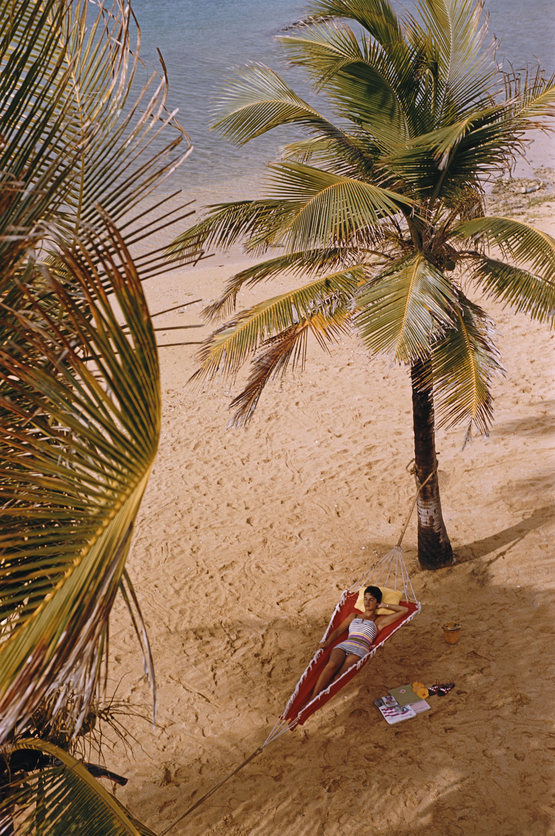 Caribe Hilton Beach by Slim Aarons