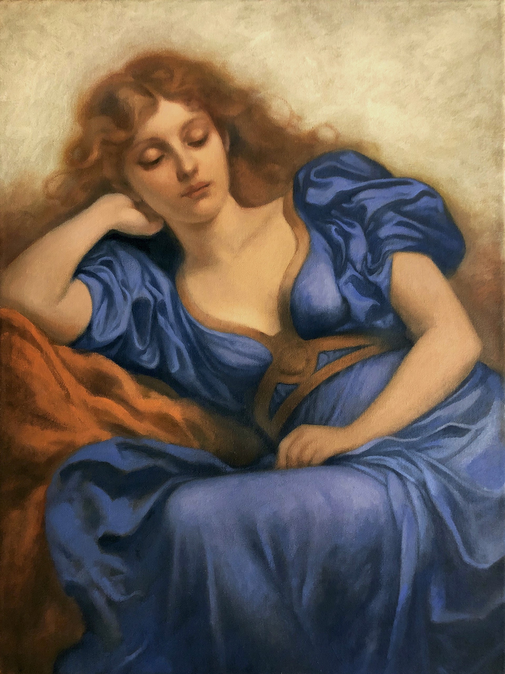 Mary in Blue by Matt Aufderheide