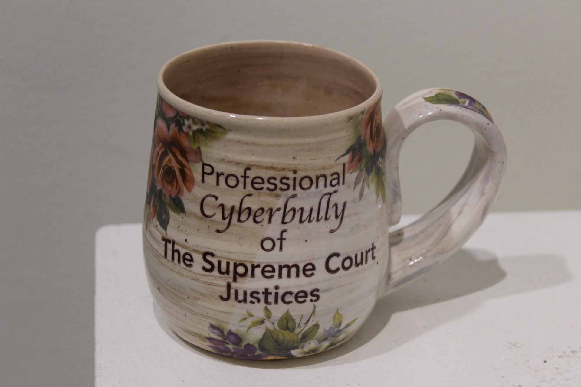 Supreme Court Bully Mug by Kristen Kinnaley