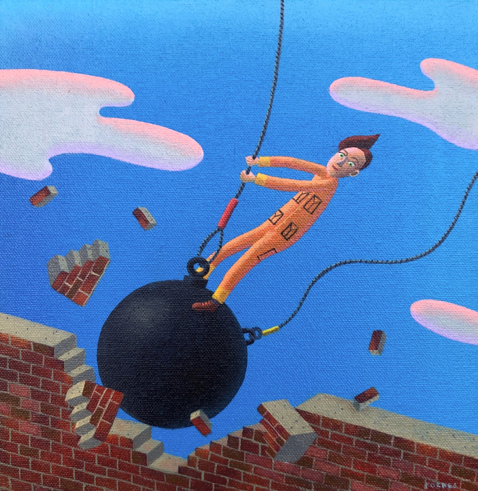 Take a Ride on a Wrecking Ball by Rodney Forbes