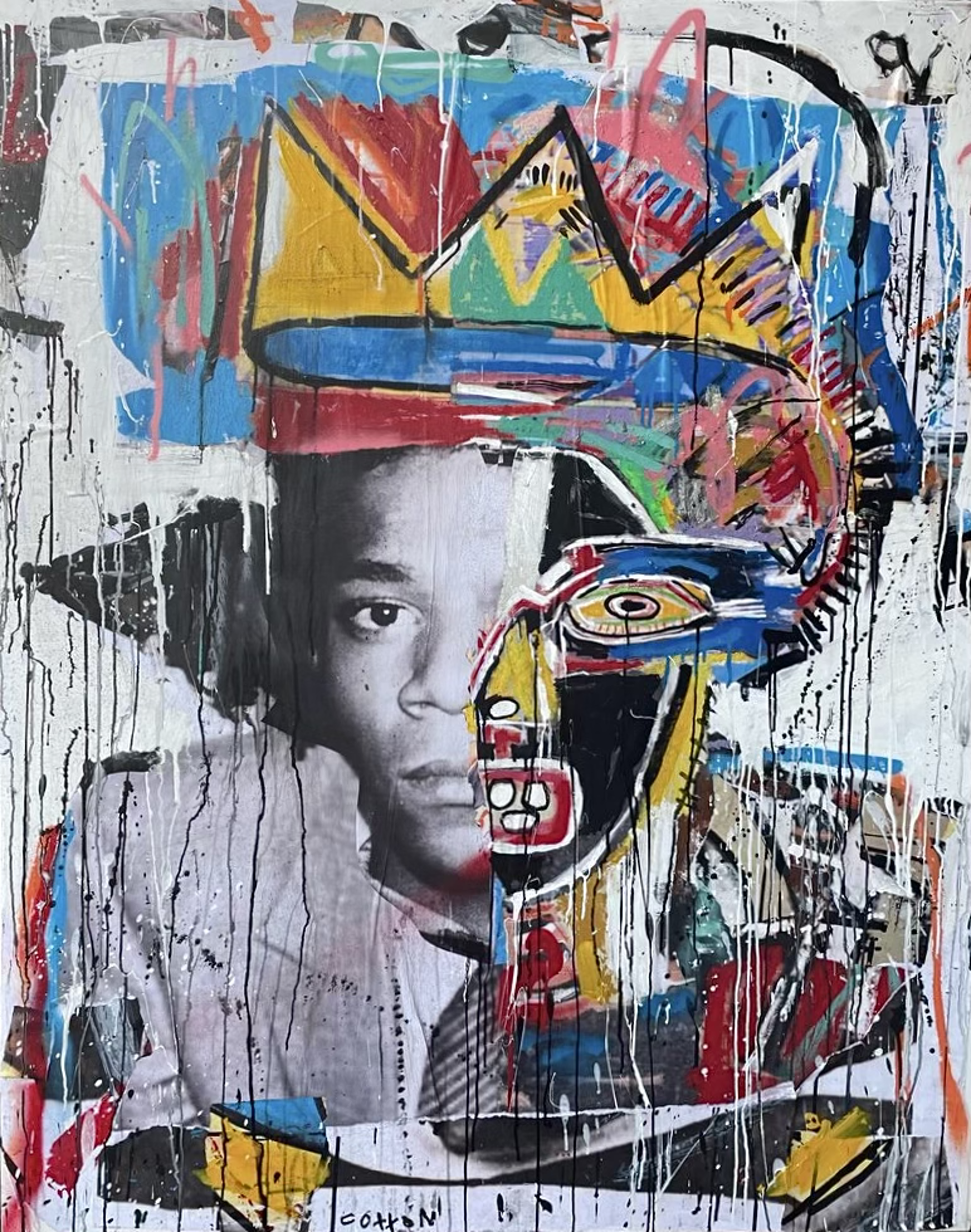 Basquiat (Boom Is Real) by Andrew Cotton