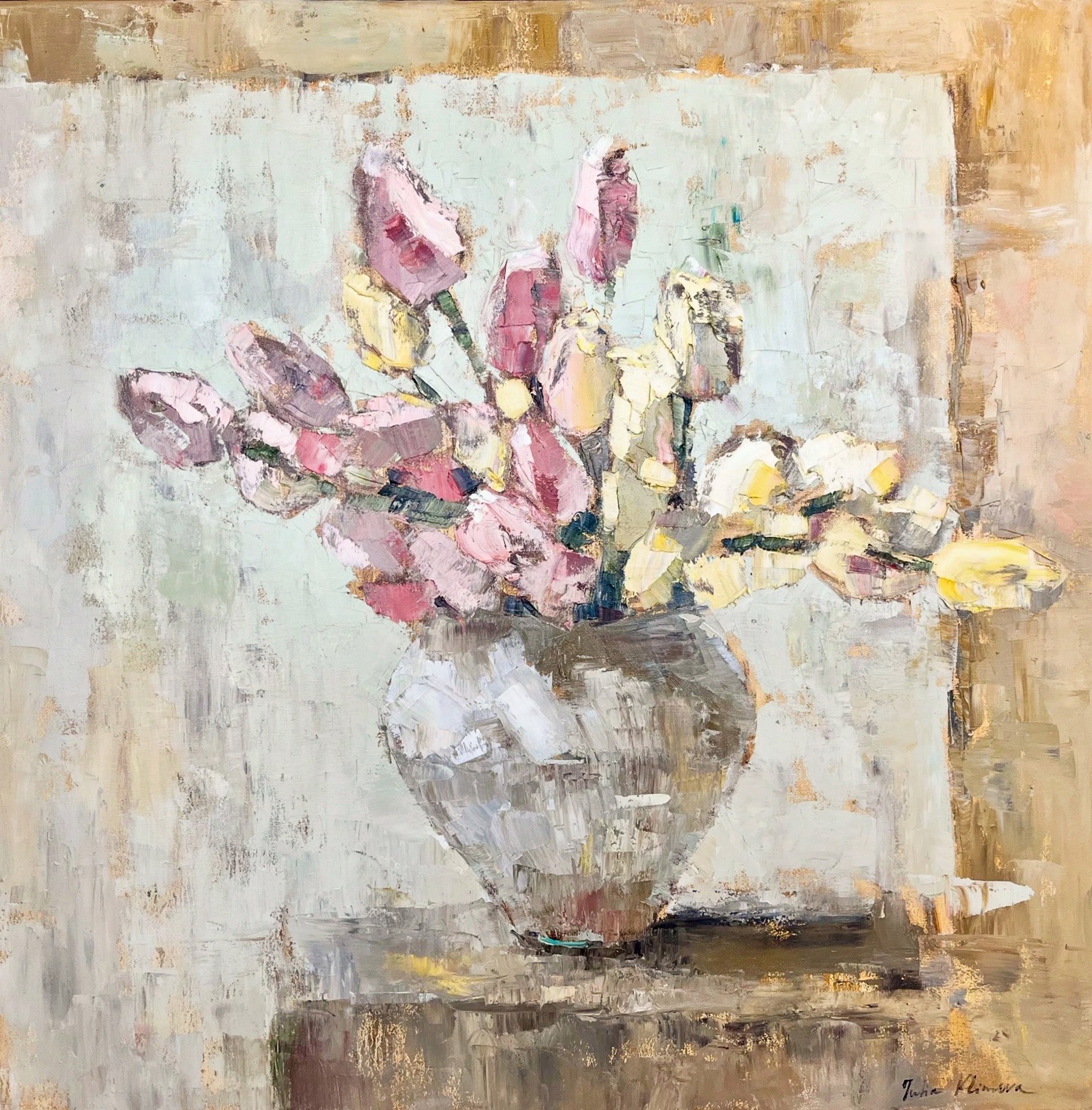 Pastel Tulips by Julia Klimova | Mary Martin Gallery