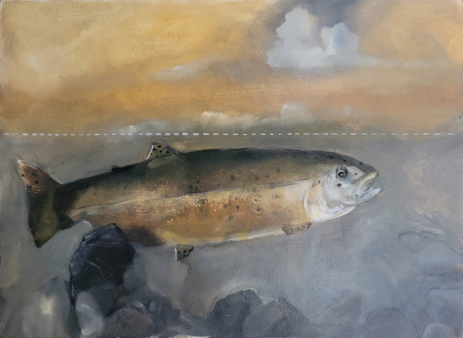 Trout (Untitled) by Robert McCauley