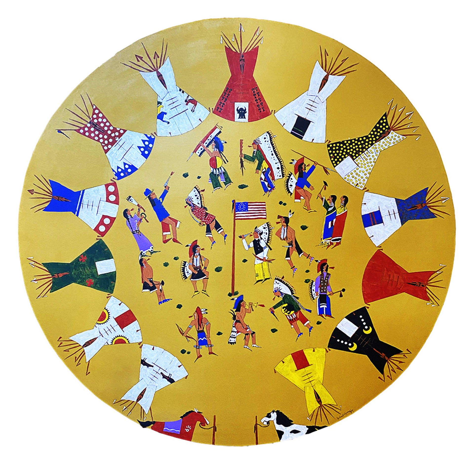 Victory Powwow by Michael Horse