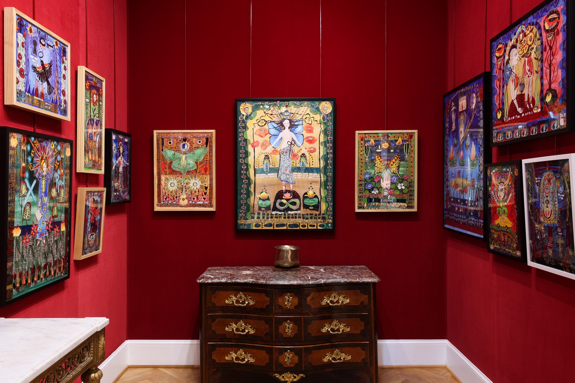 The Radiance of Transformation Sunday Shines Though the Jesus Window by Blair Hobbs