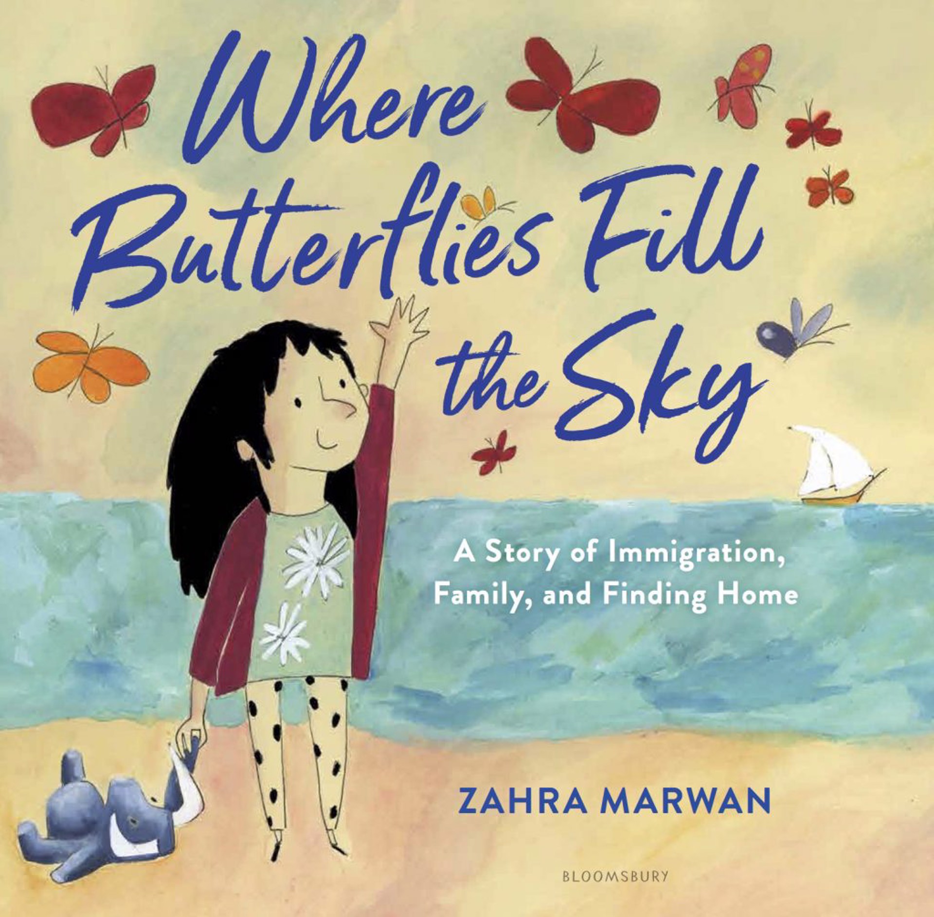 Where Butterflies Fill the Sky Book by Zahra Marwan