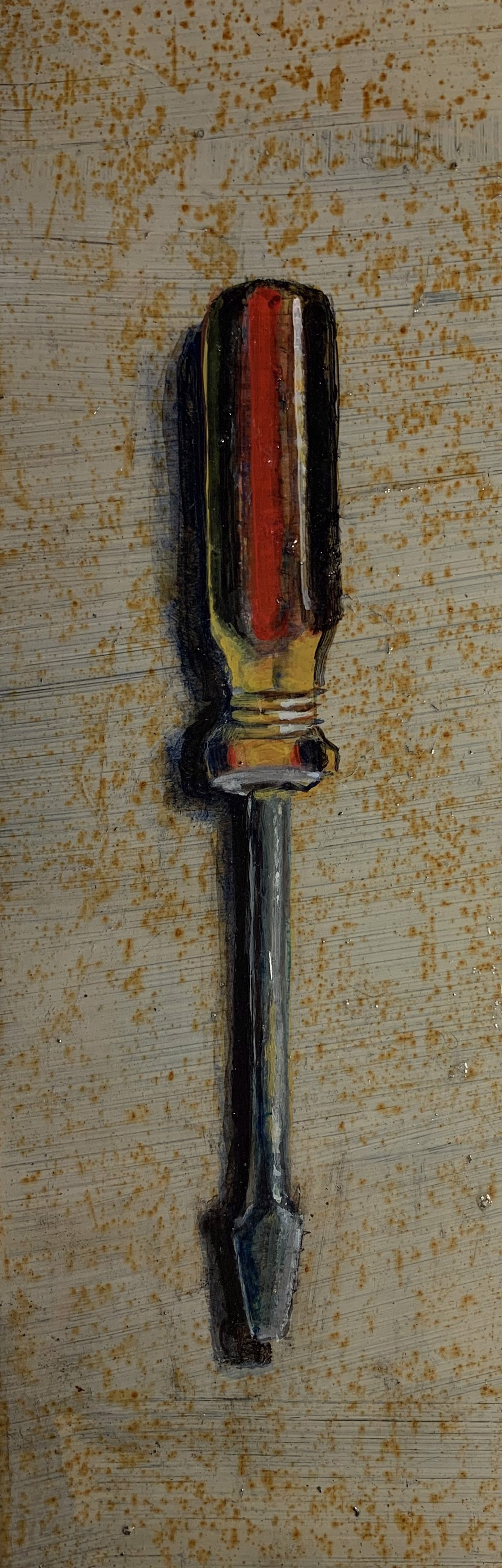 Red and Yellow Screwdriver by Jill Torberson