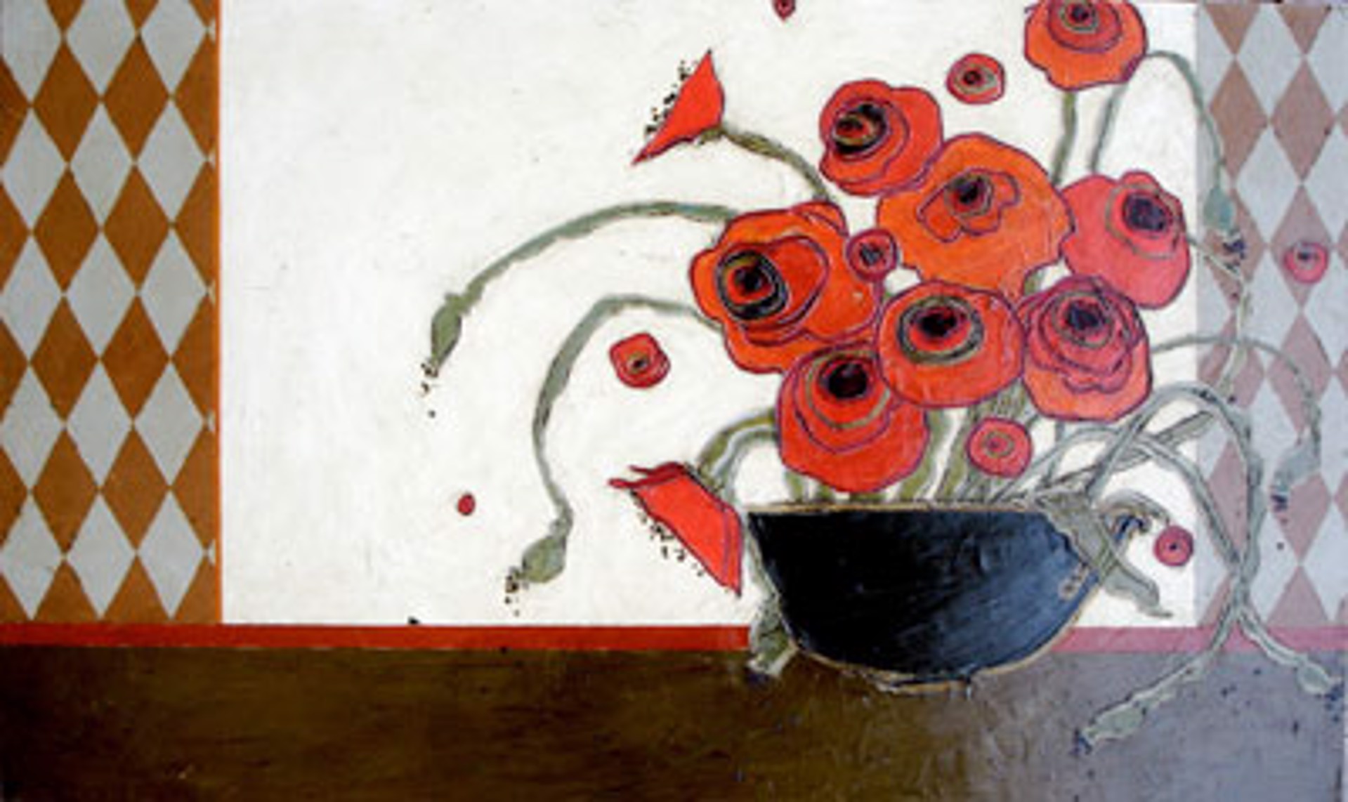 Elysian Poppies by Karen Tusinski