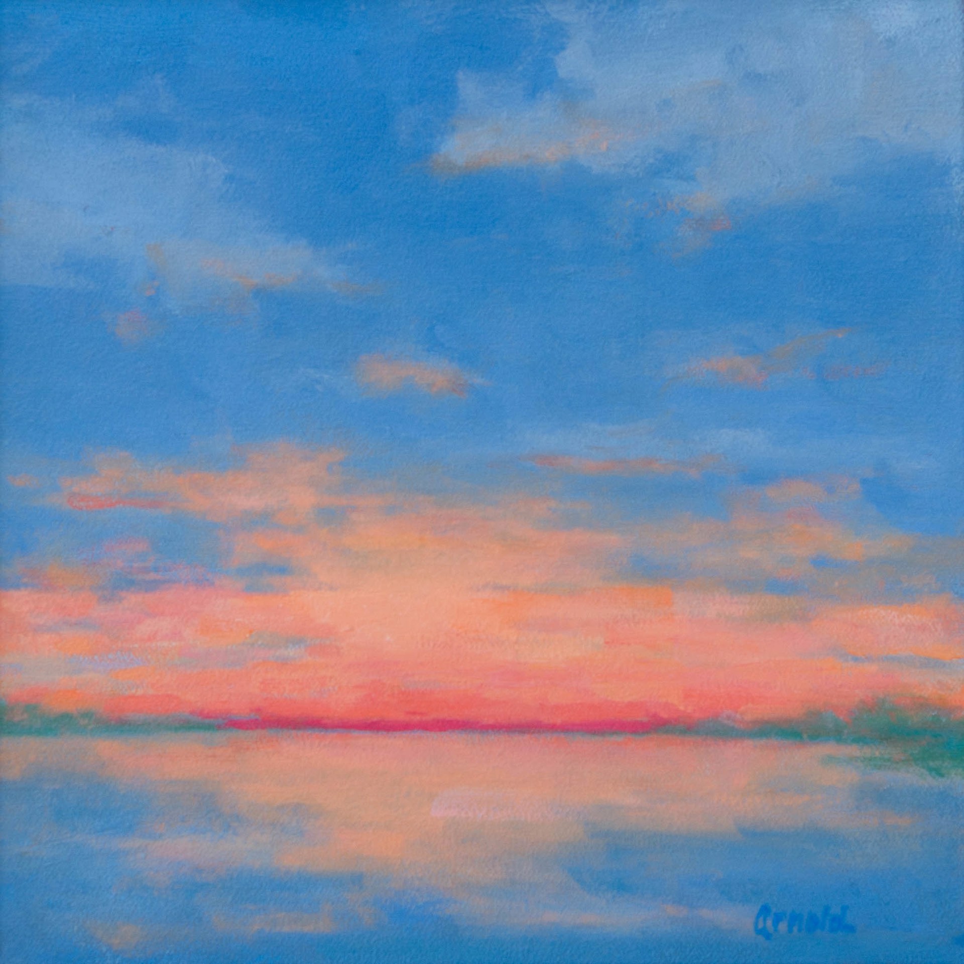 Indian River Sunset III by Linda Arnold