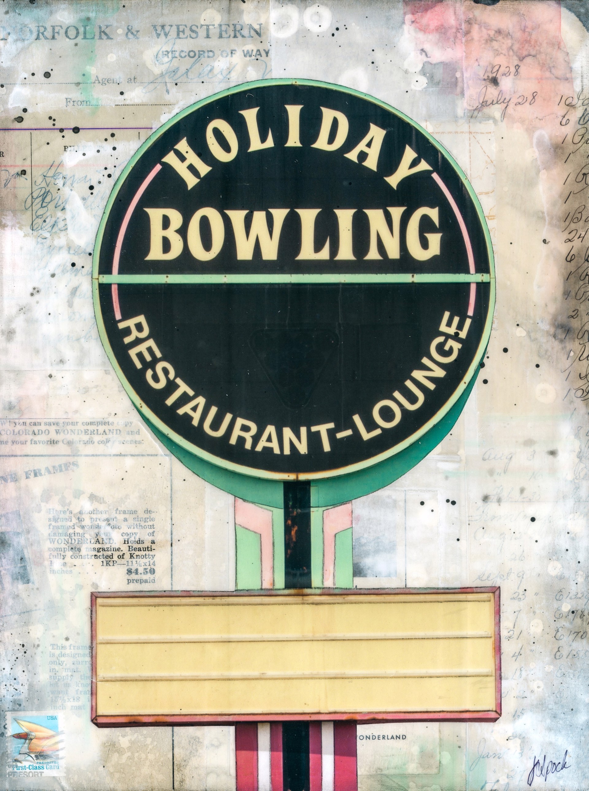 Holiday Bowling by JC Spock