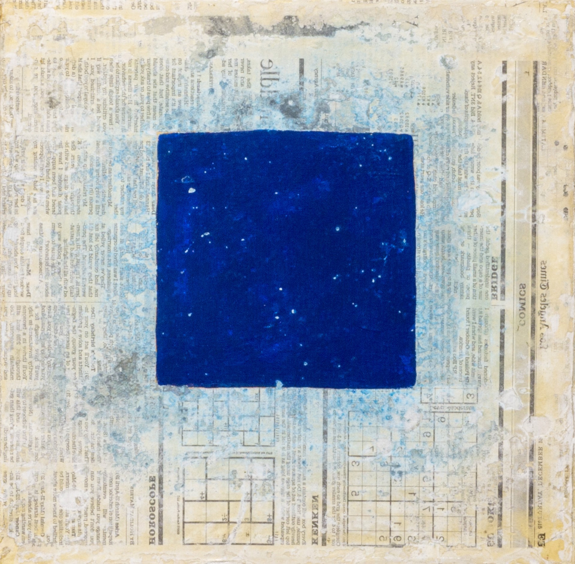 Blue Square by Charles Christopher Hill