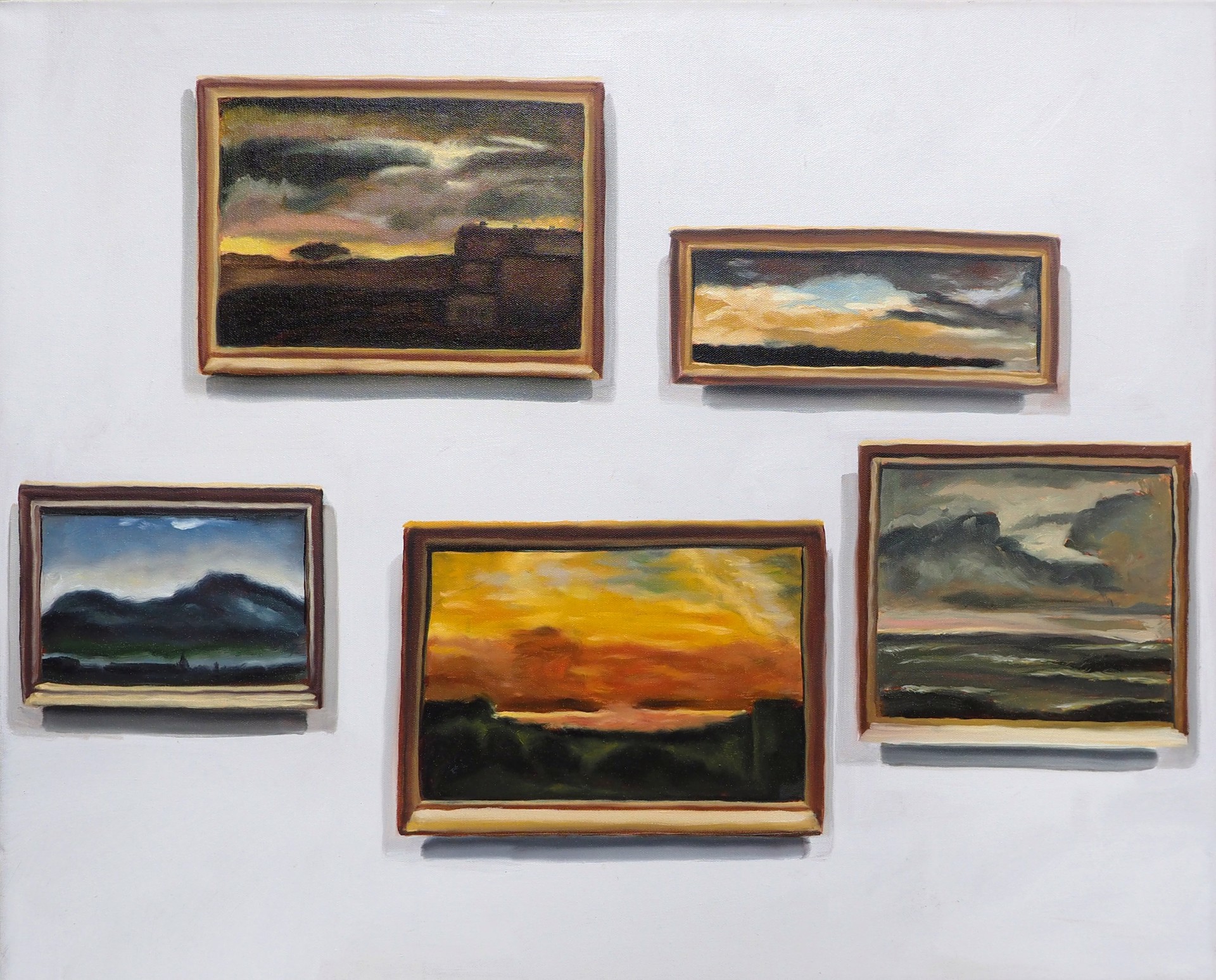 Five Landscapes by Rocky Horton