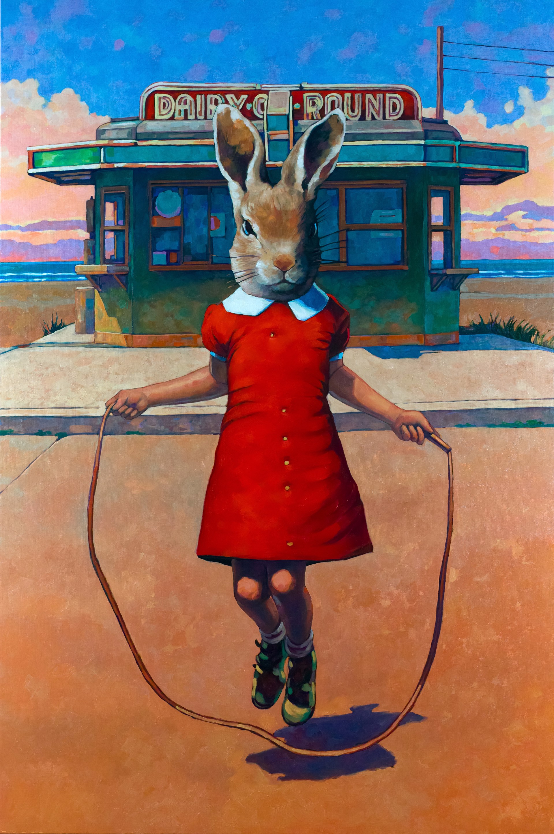 Dairy-go-Round (large format, revisited) by Miles Hyman