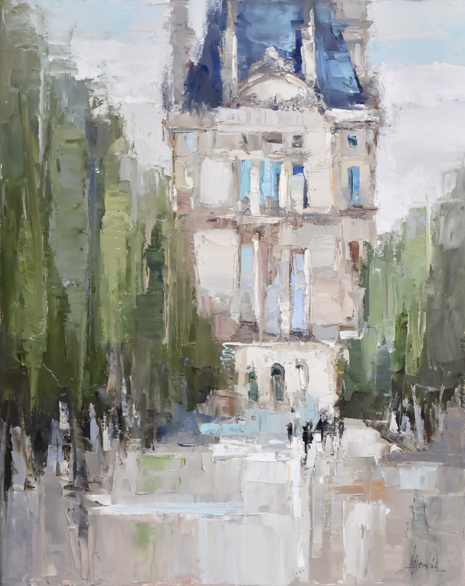 Commission  Paris by Barbara Flowers