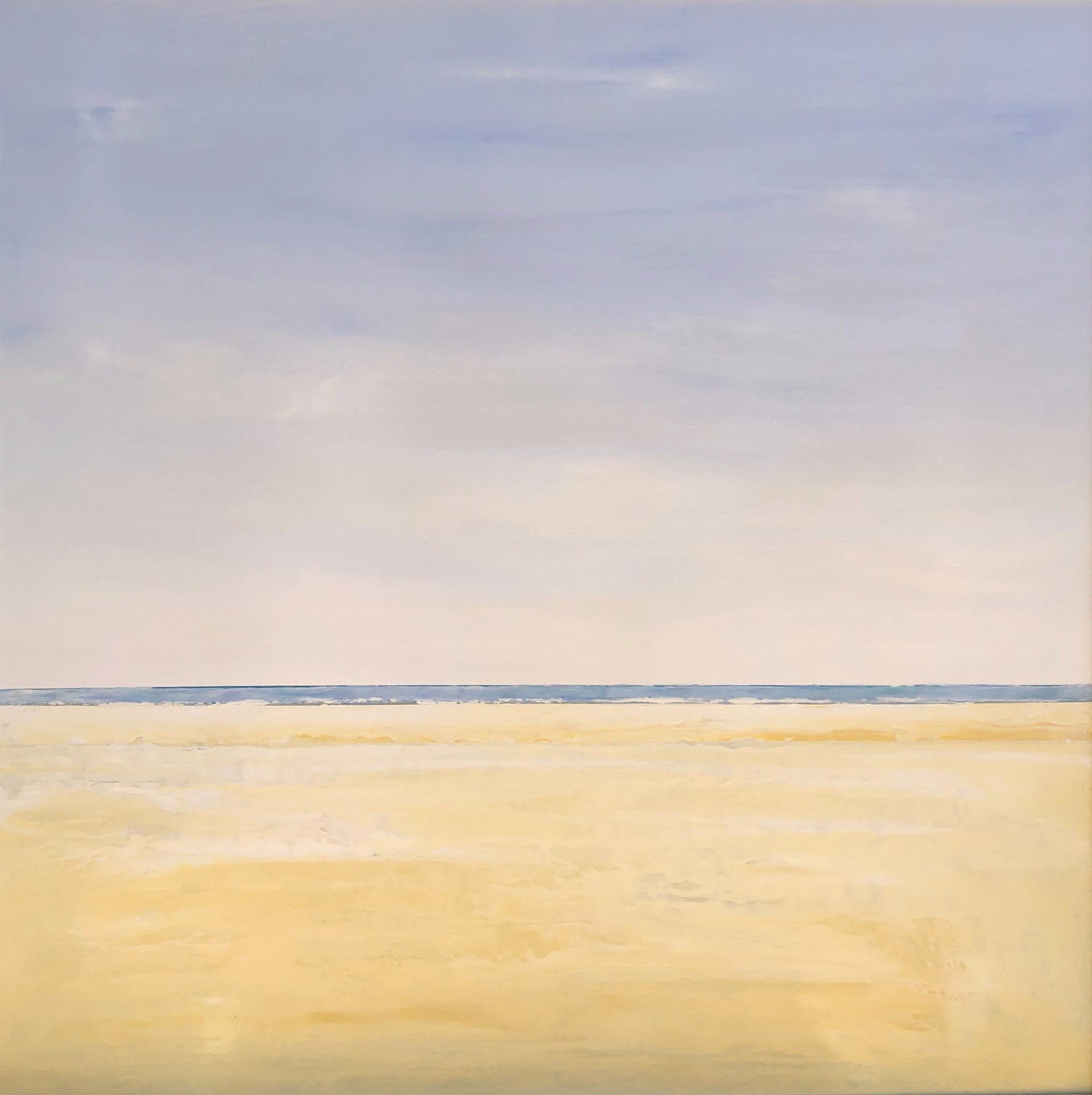 Seascape with Beach by John Narron