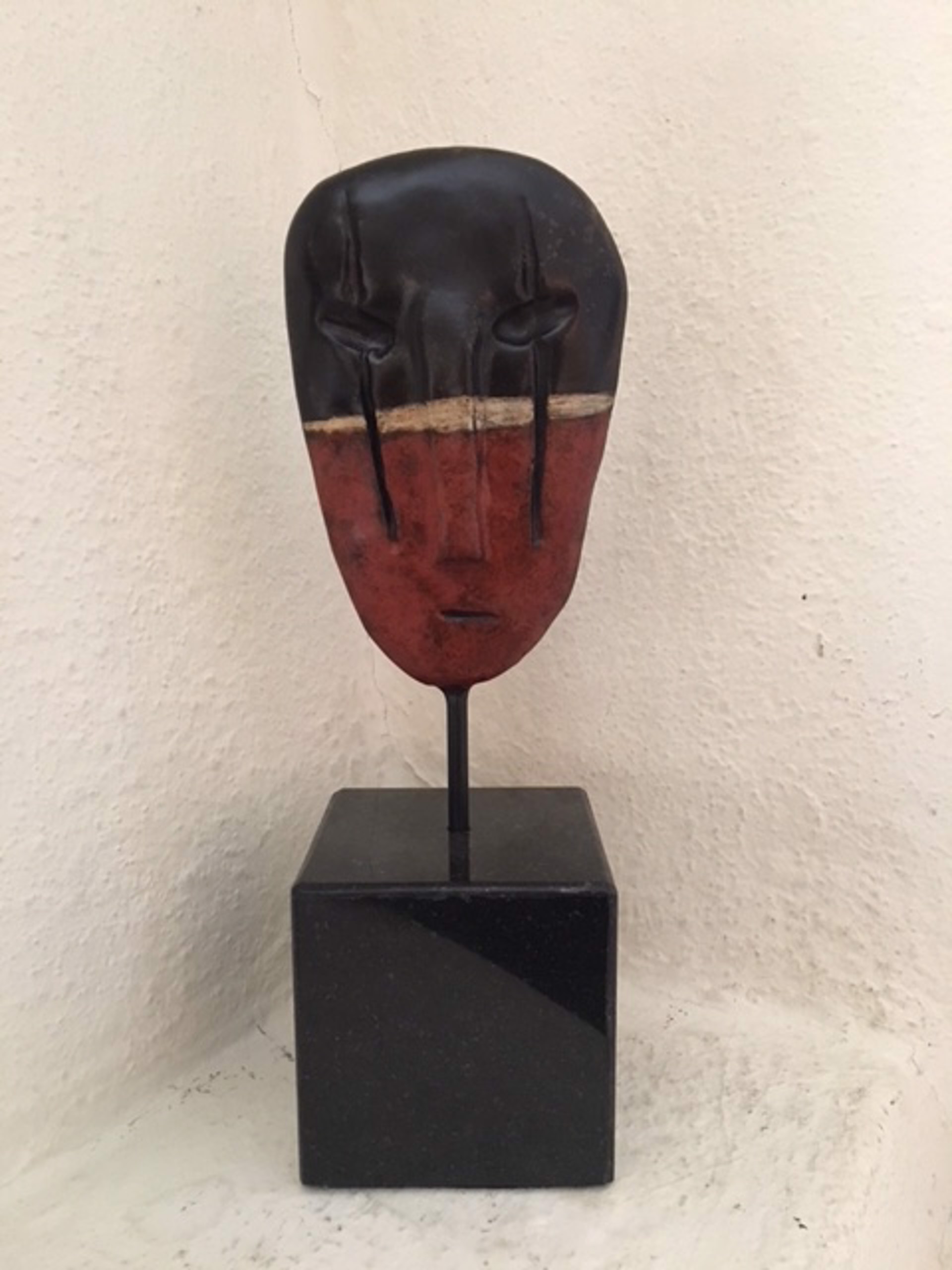 Warrior Mask - Medium by Carole LaRoche