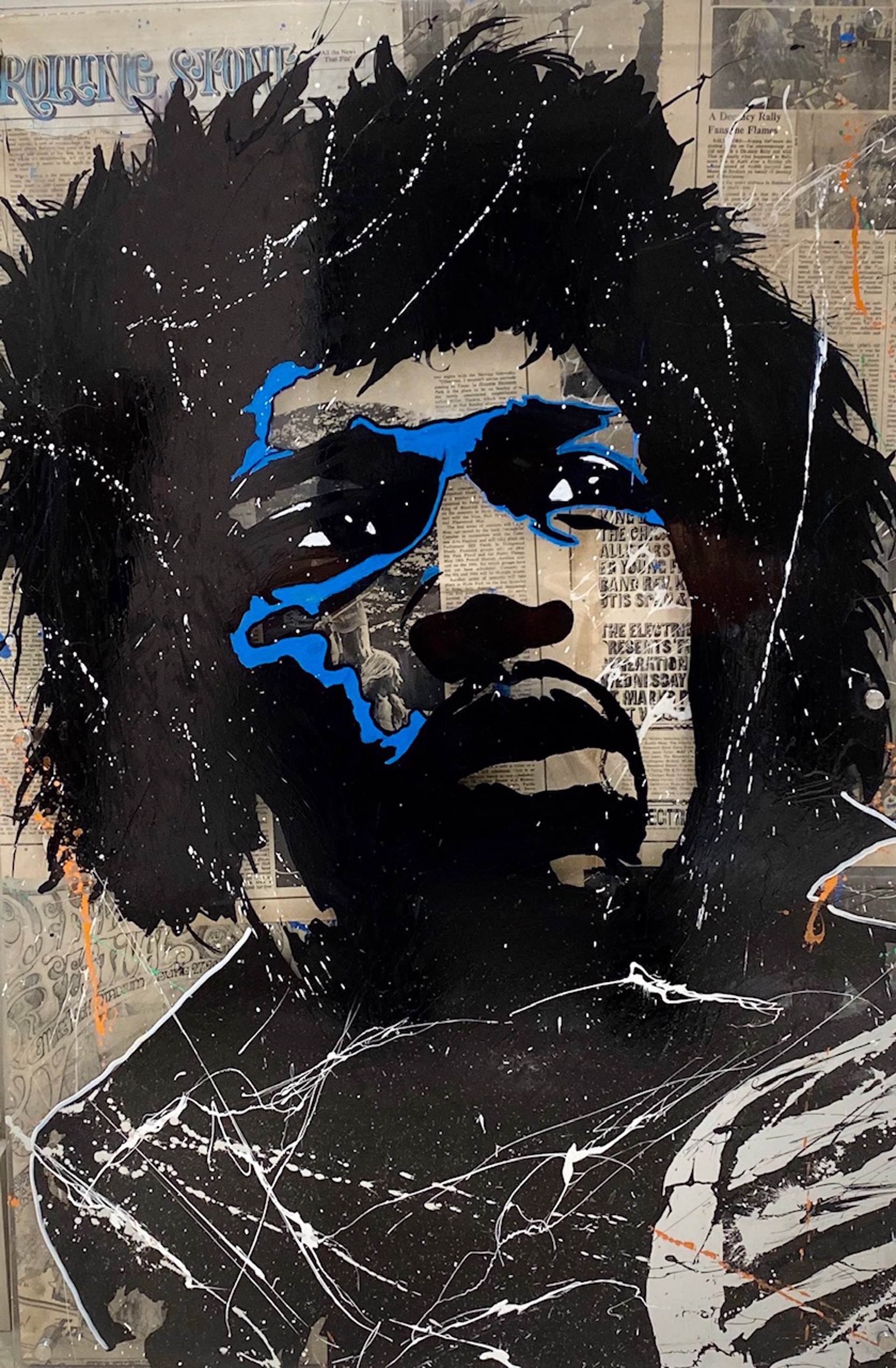 Jimi Hendrix- Icon by Aaron Gigi