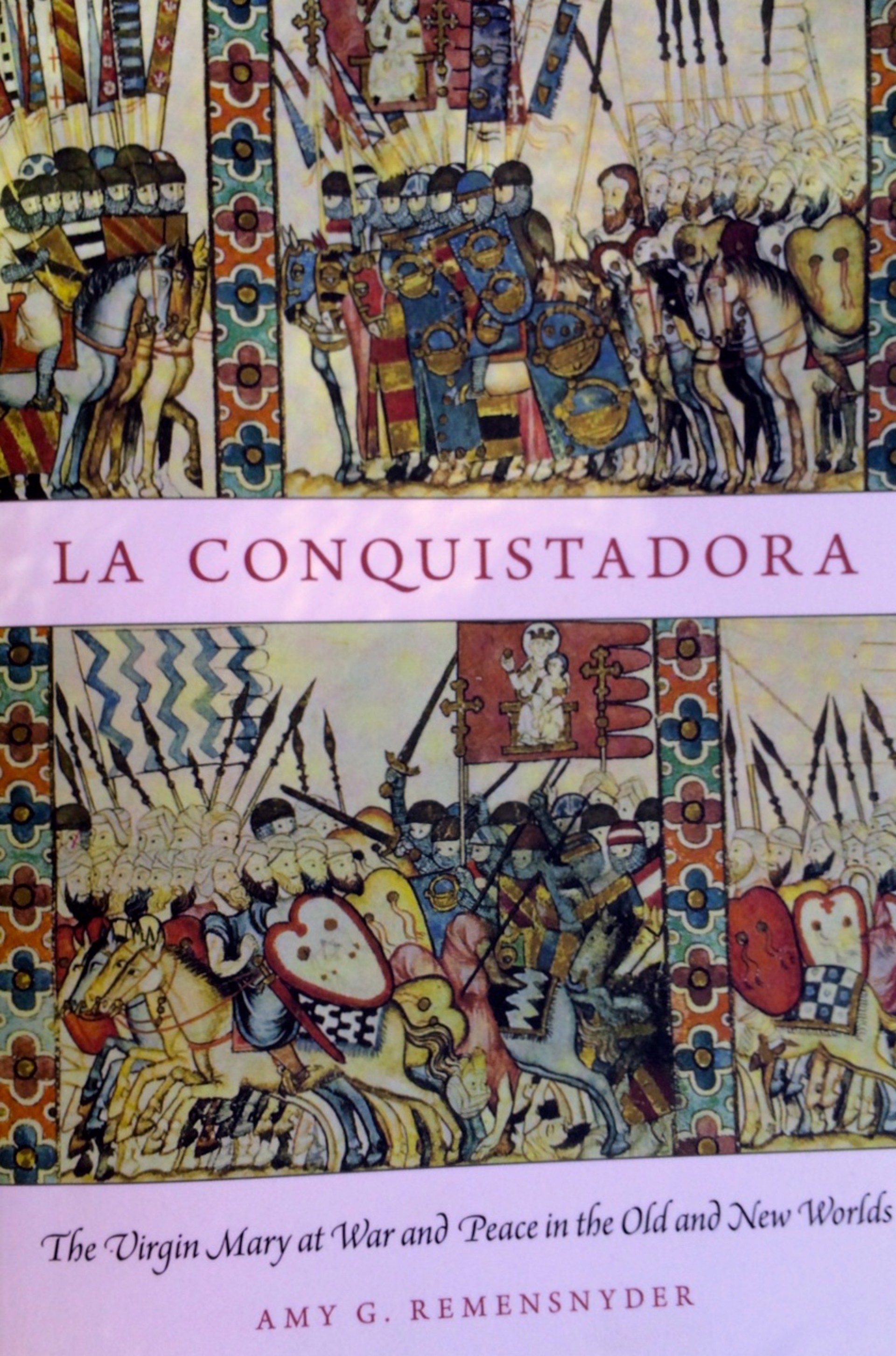 La Conquistadora, Dene Spider Woman, Pueoblan Corn Maiden Retablo by Cristina Acosta