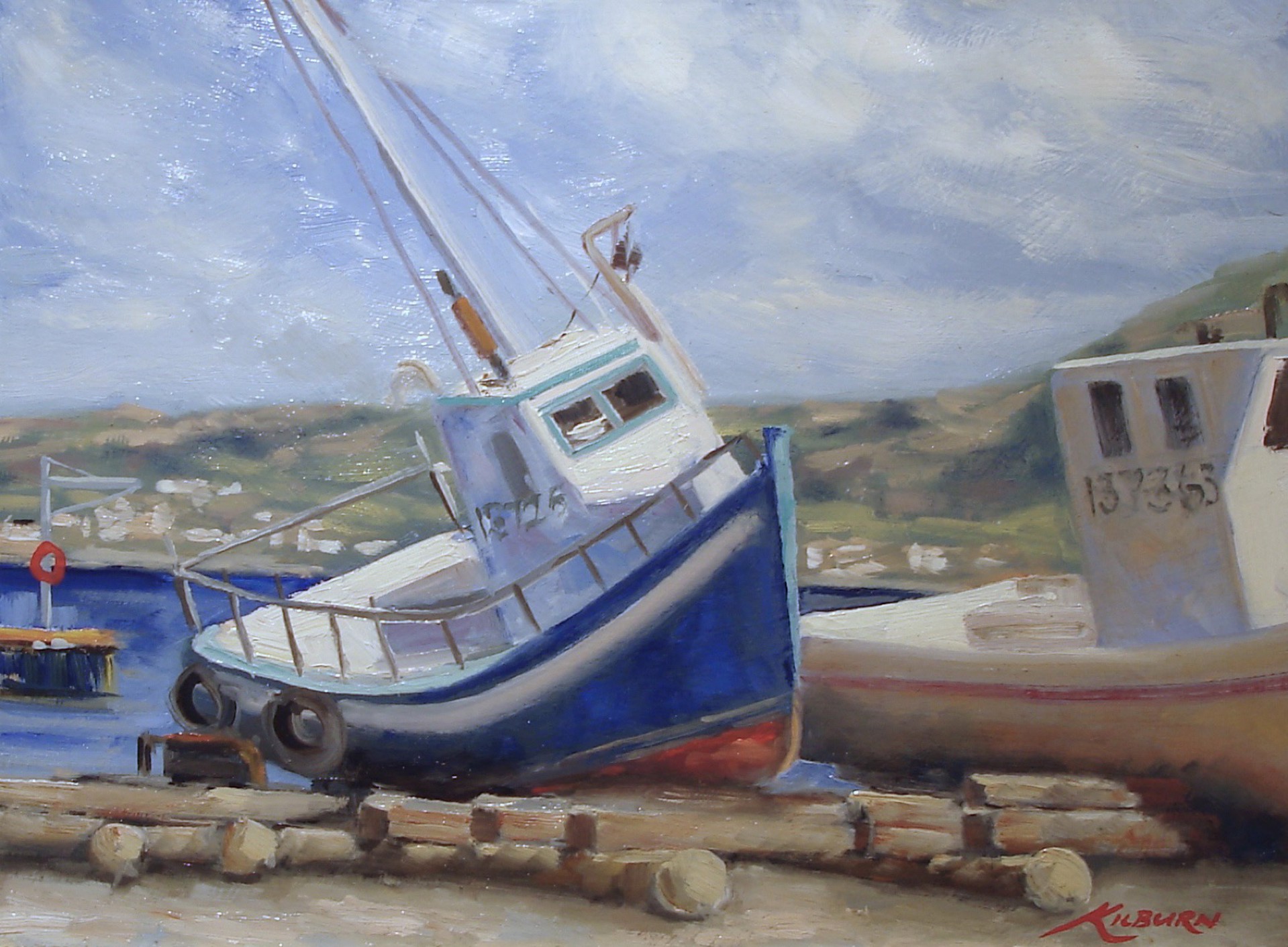 Still in Dry Dock by Michael Kilburn
